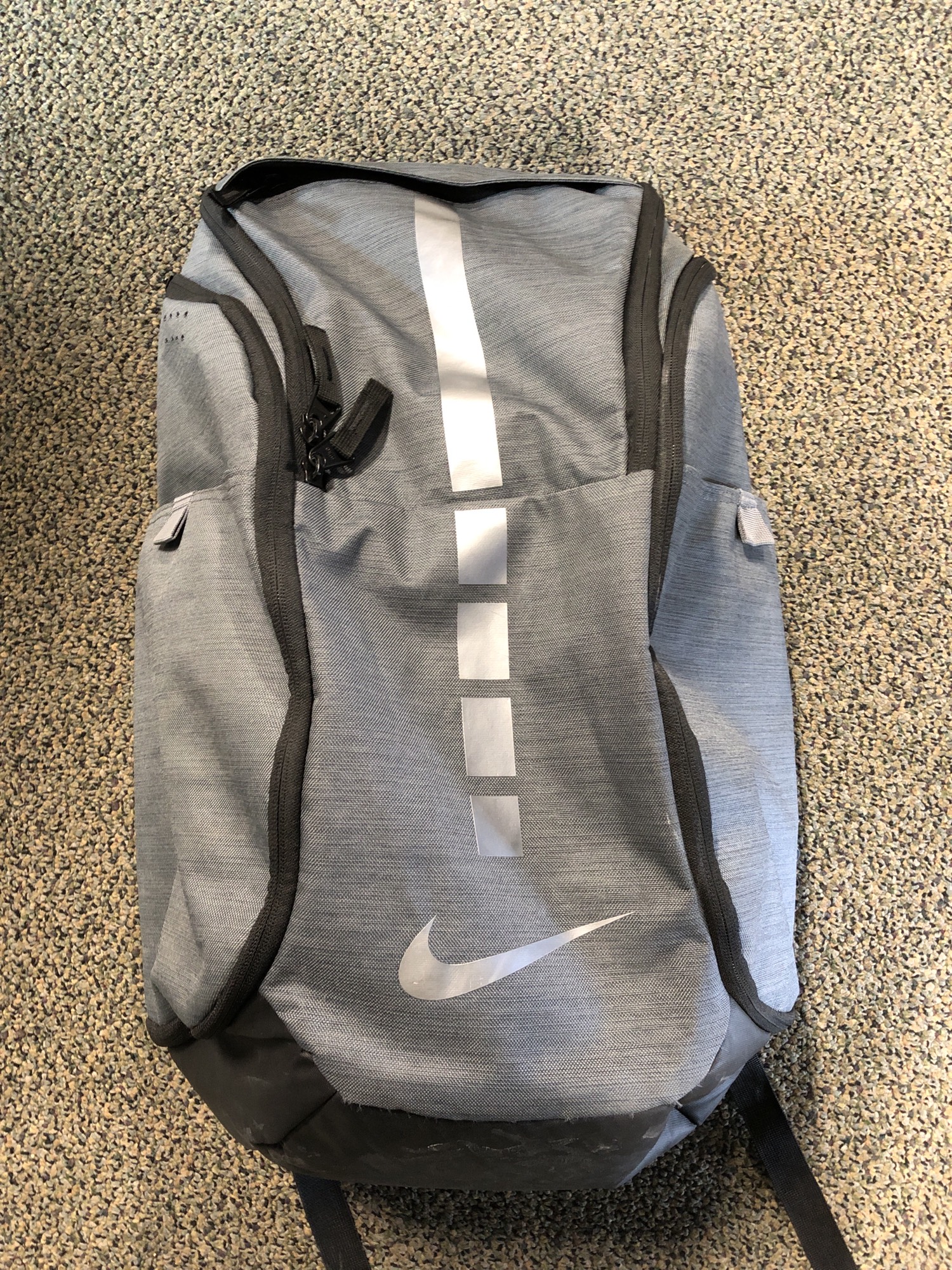 Gray Used Men's Nike Basketball Backpack SidelineSwap