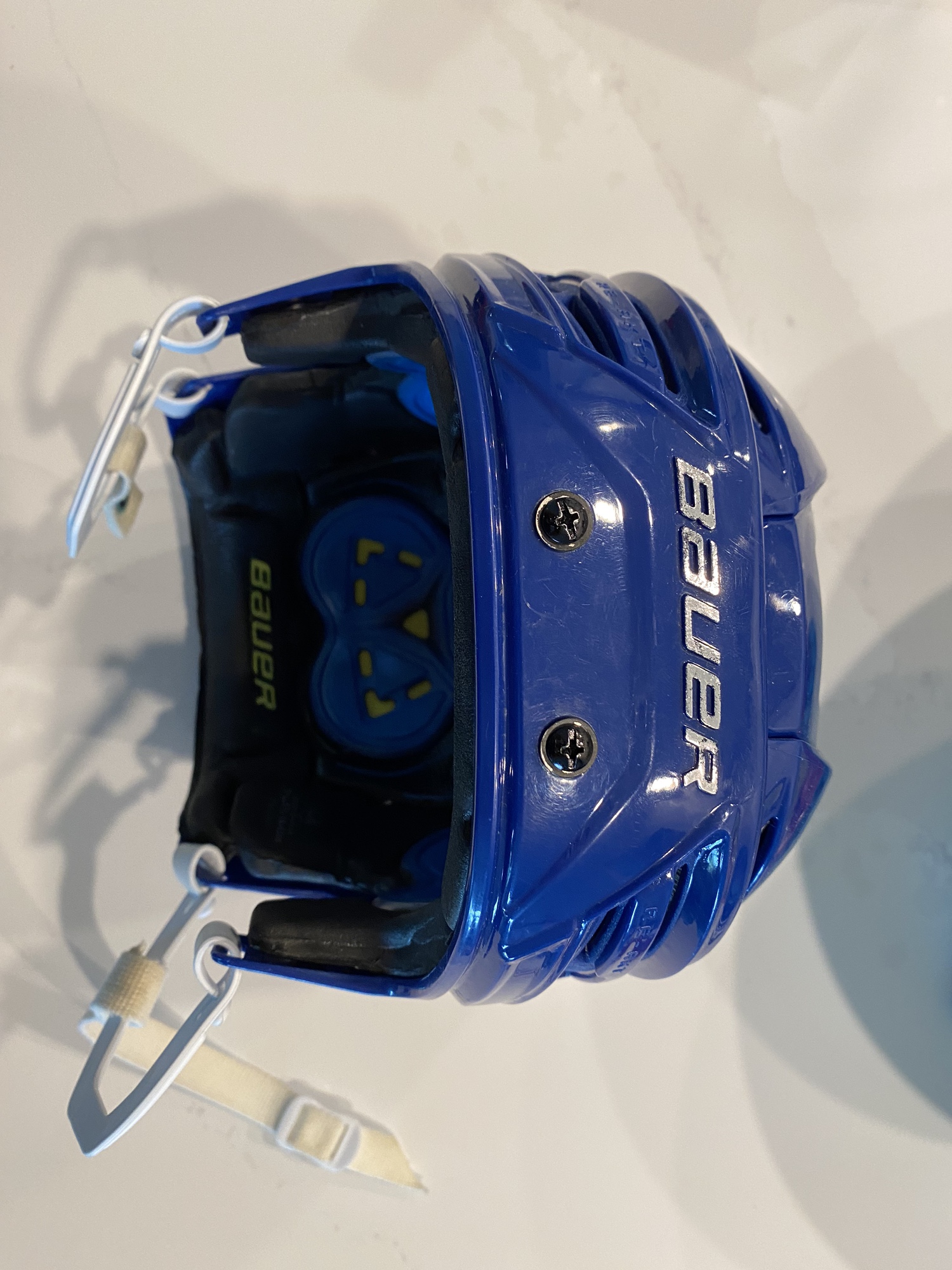 Large Bauer ReAkt 150 Helmet Blue SidelineSwap