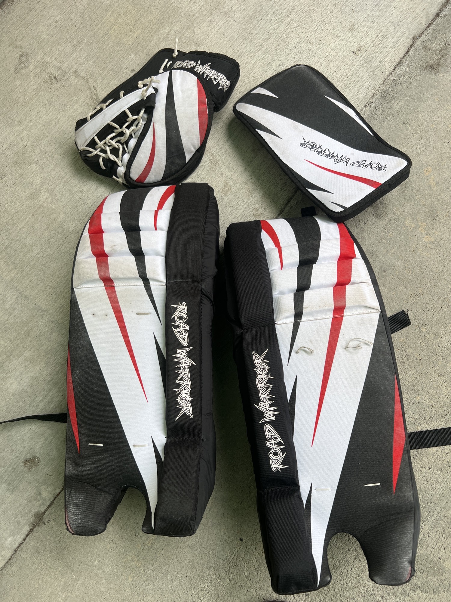 Road Warrior Goalie Pads SidelineSwap