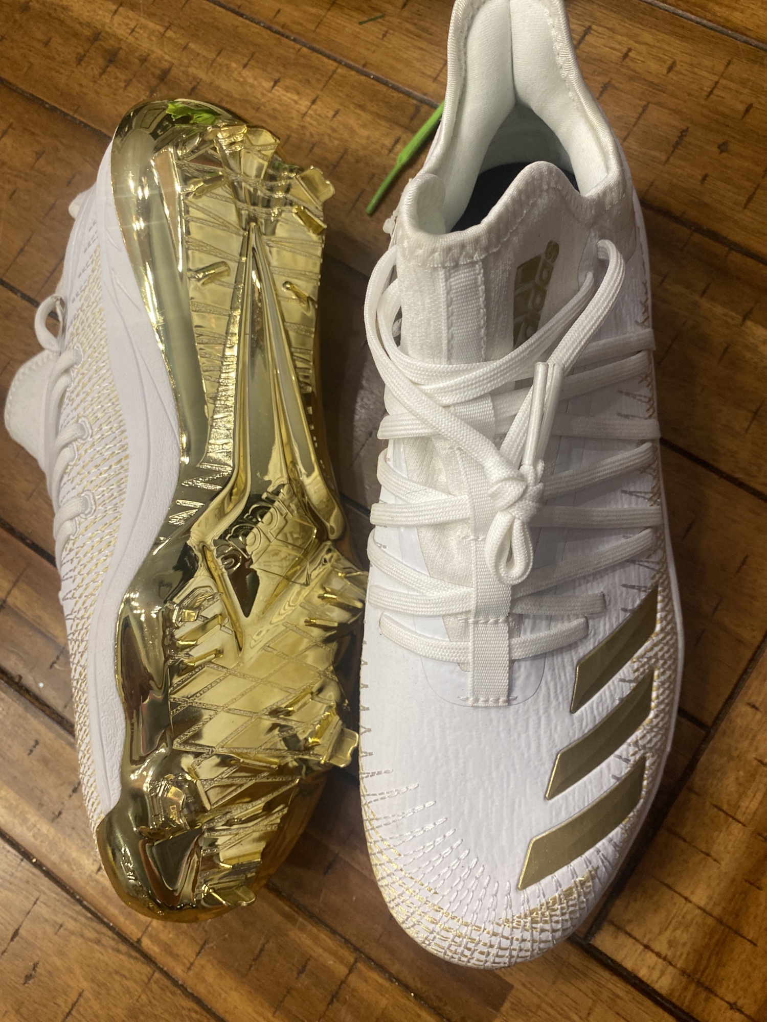 Adidas Afterburner 6 Gold Baseball Cleats Men's Sizes NWOB SidelineSwap