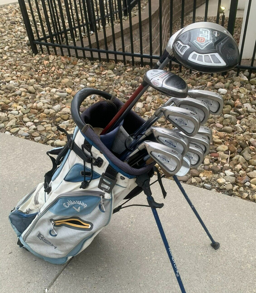 Complete Set of LeftHanded Callaway Golf Clubs + Bag SidelineSwap