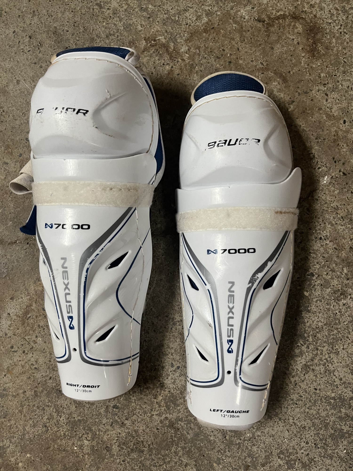 Used Bauer Nexus N7000 Shin Pads SidelineSwap