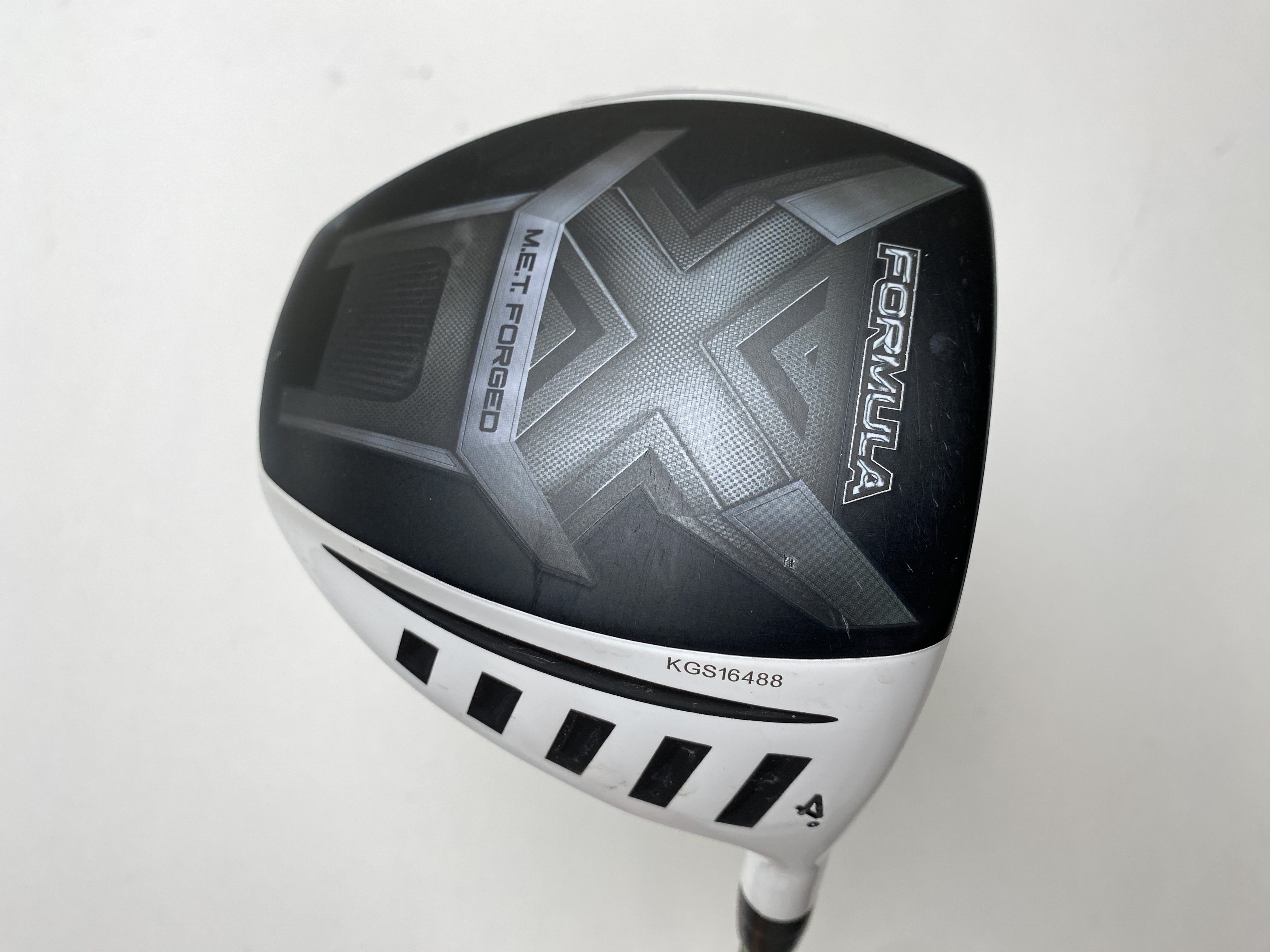 Krank Formula X Driver 4* Fujikura Fly Wire Extra Stiff Graphite