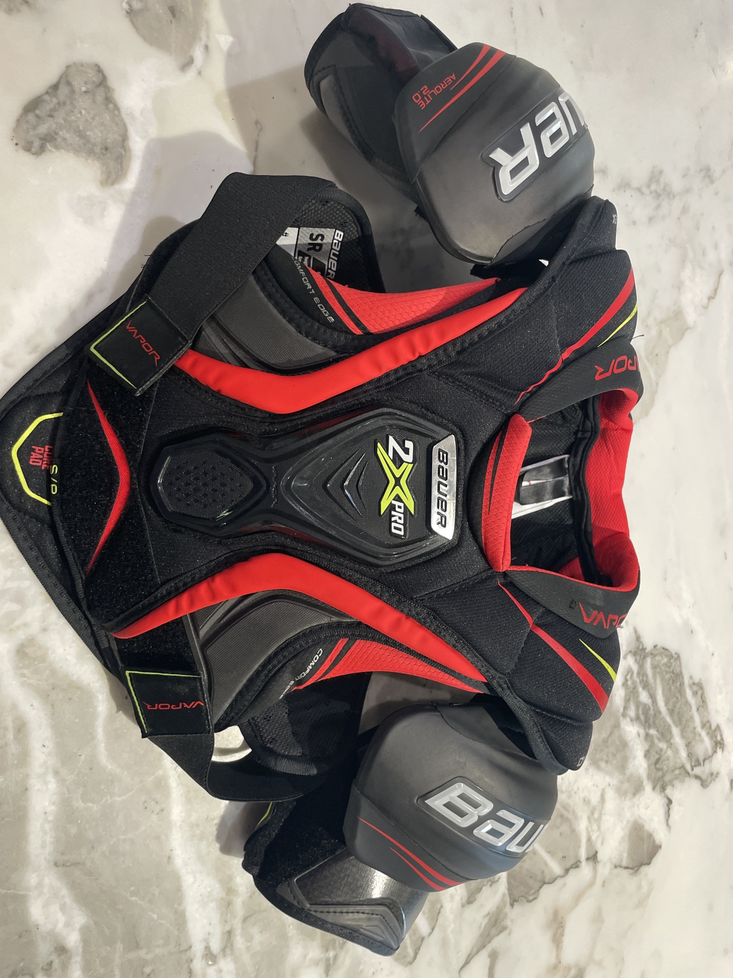 bauer 2x pro shoulder pads SidelineSwap