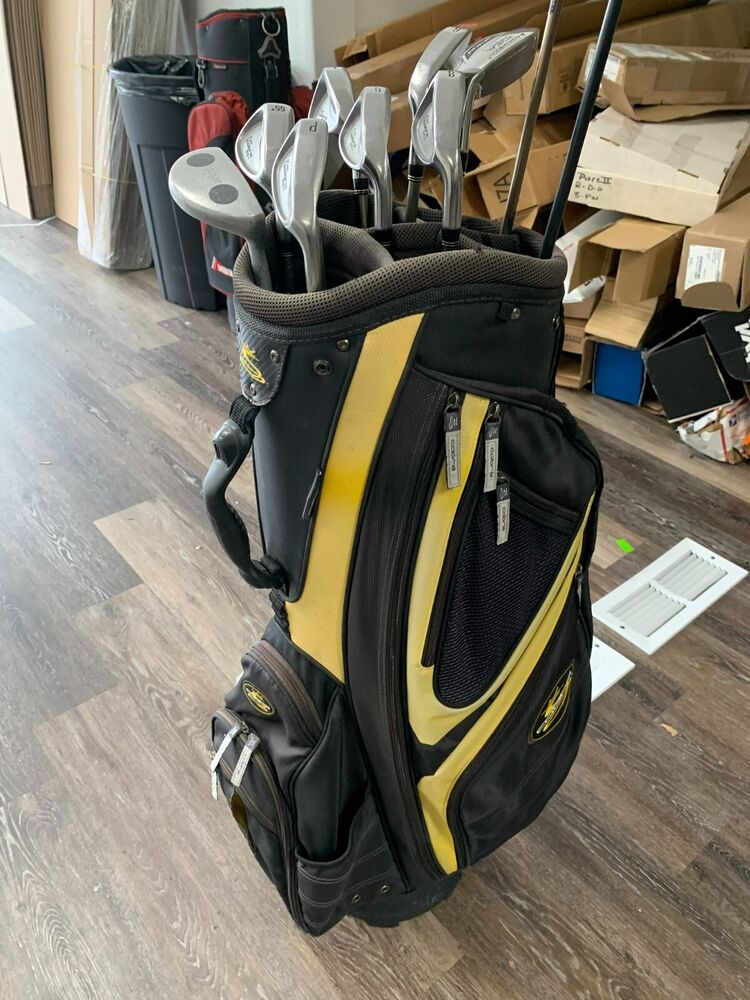 Complete Set of Cobra Golf Clubs Senior Flex + Bag SidelineSwap