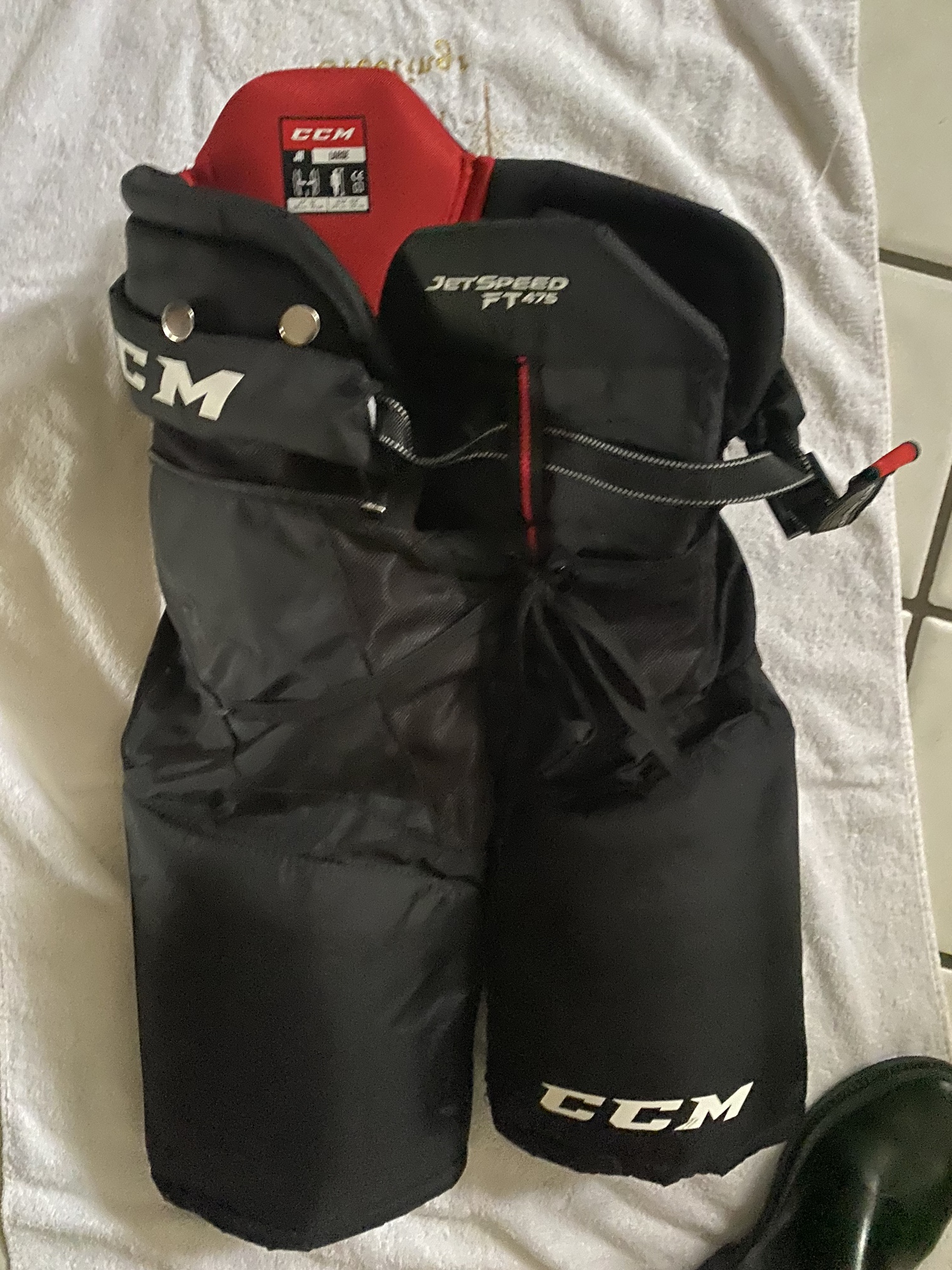 Junior Large CCM Jetspeed FT475 Hockey Pants SidelineSwap