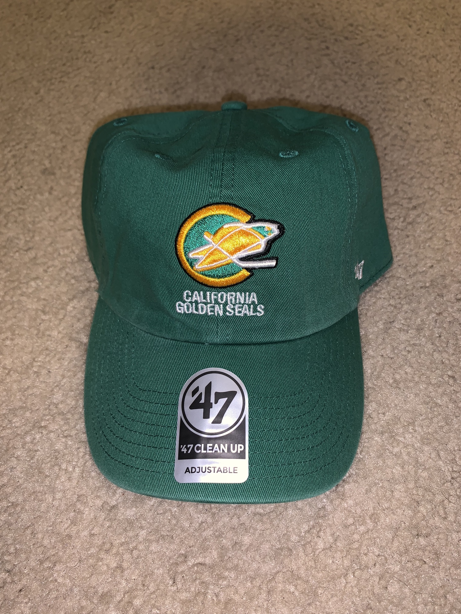 Baseball Hat California Golden Seals Hat Vintage Throwback Team - Main Image