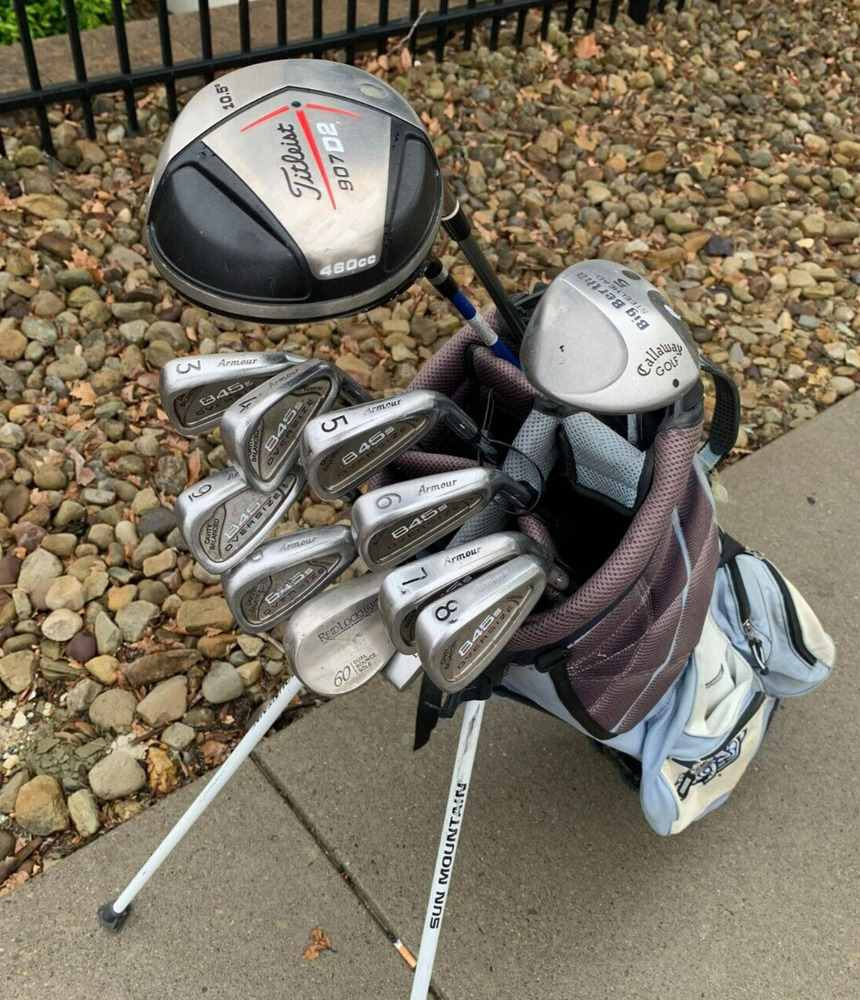 Complete Set of Golf Clubs Titleist, Tommy Armour Mixed Set SidelineSwap