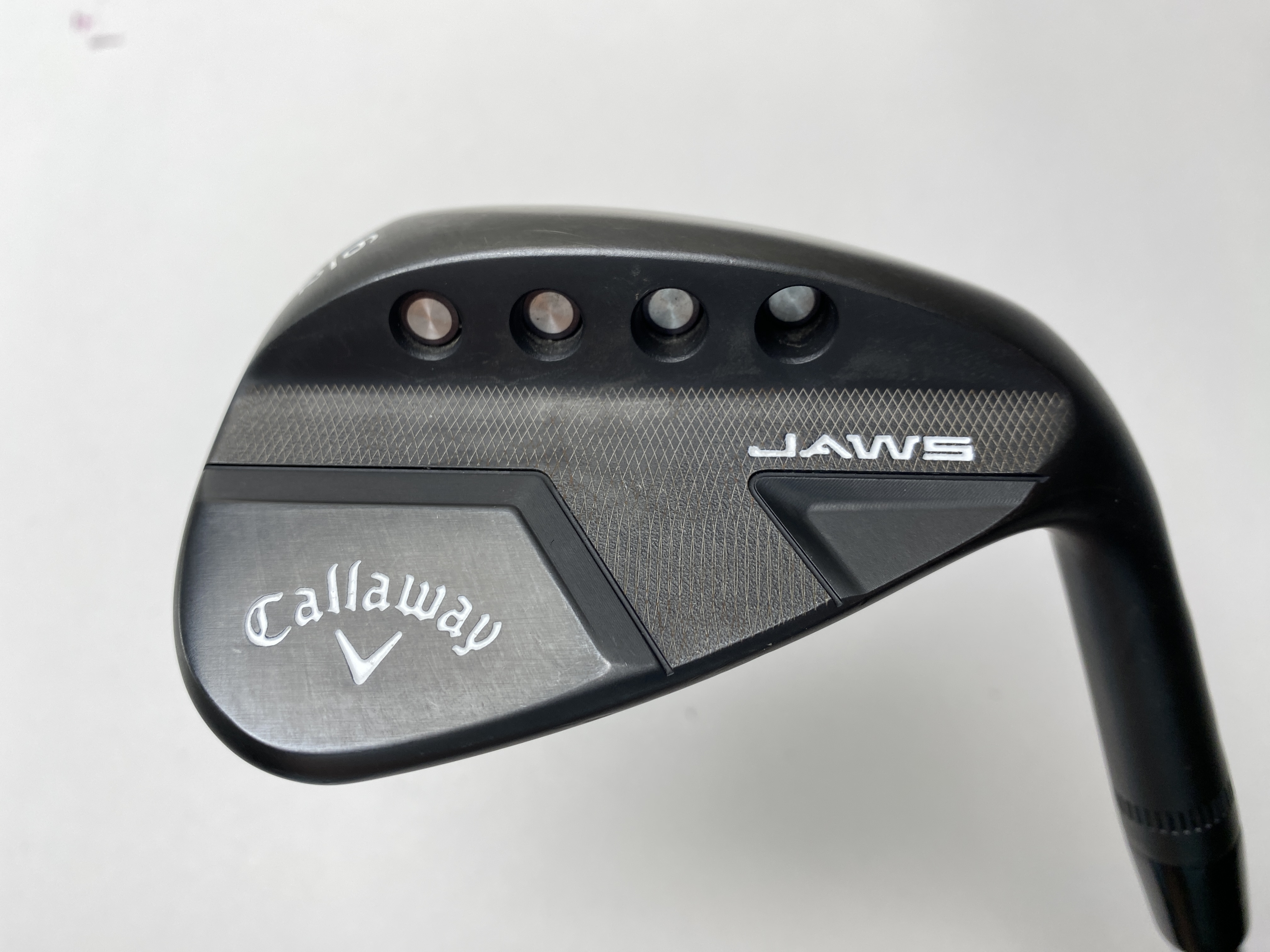 Callaway Jaws Full Toe Raw Black Sand Wedge SW 56* 12 Bounce DG Spinner