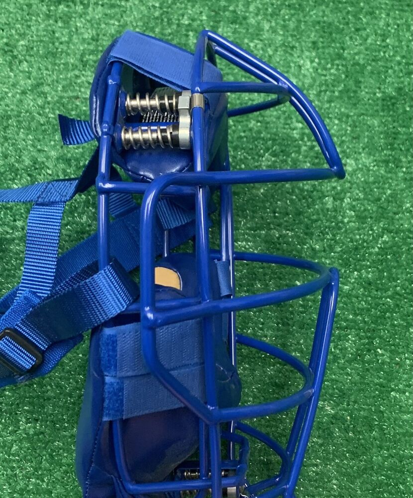 Force3 Baseball Catchers Traditional Facemask and Helmet Force 3 Royal