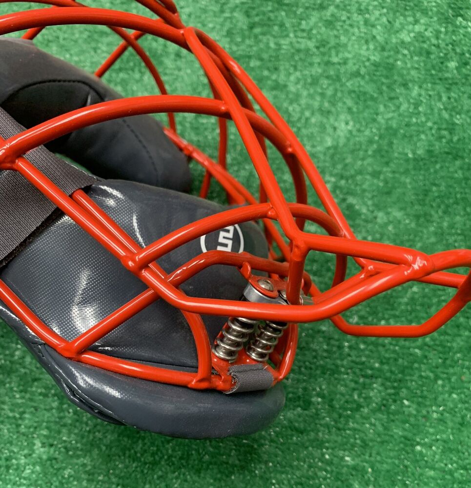 Force3 Baseball Catchers Traditional Facemask and Helmet Force 3 Red