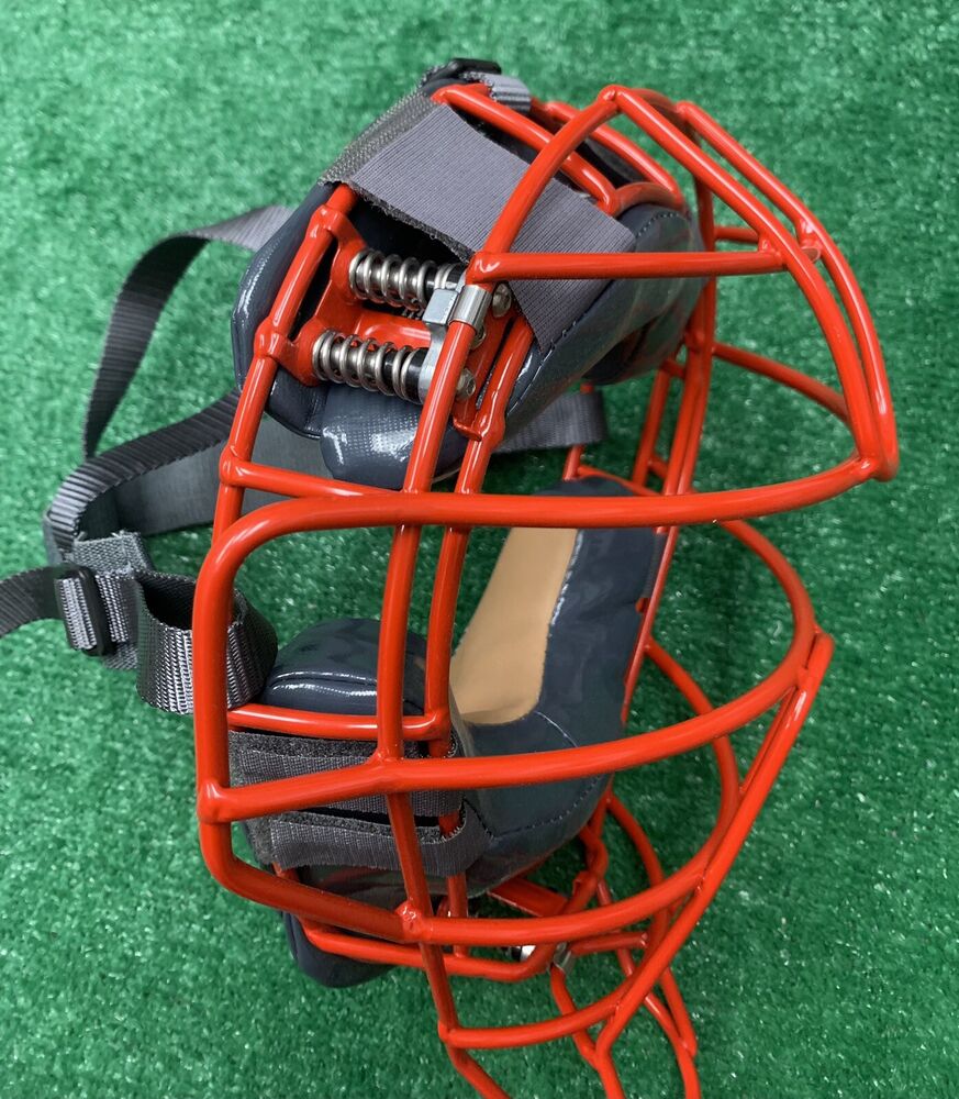 Force3 Baseball Catchers Traditional Facemask and Helmet Force 3 Red