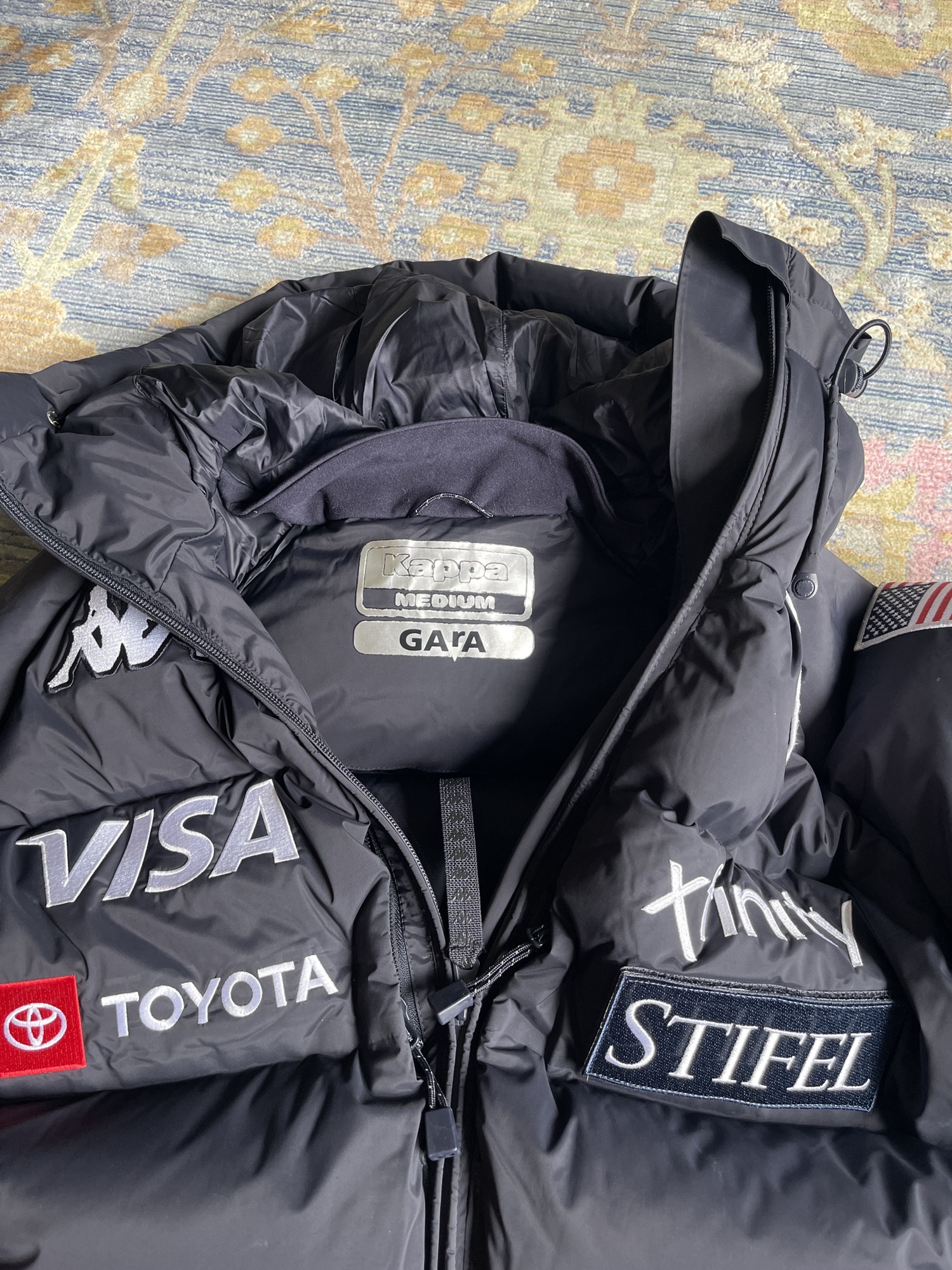 2023 Official US Ski Team Mens Adult Insulated Puff Kappa Jacket