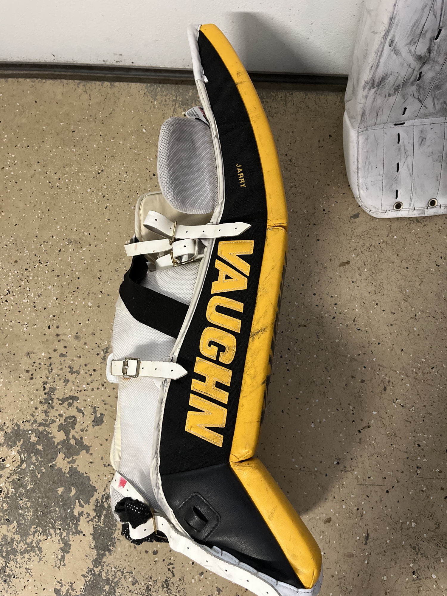 Tristan Jarry Vaughn Pro Stock Goalie Pads SidelineSwap
