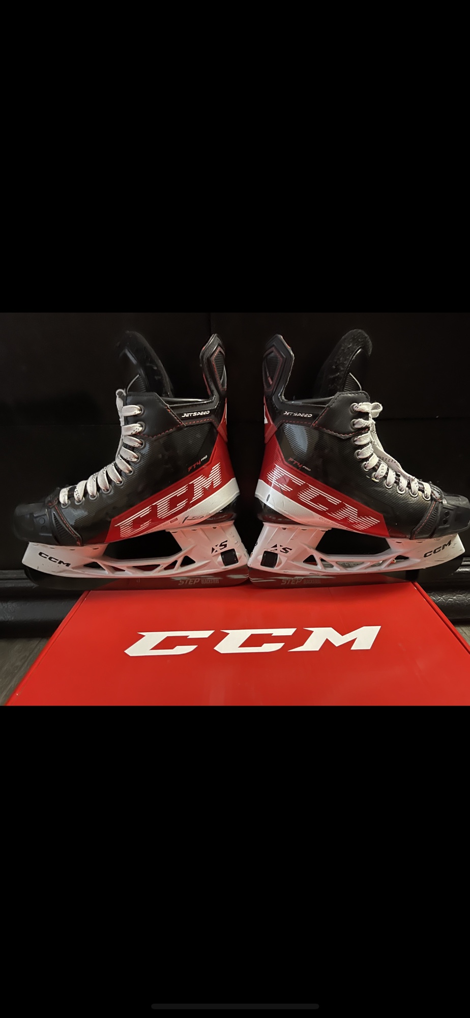 Custom Ccm Jetspeed ft4 Pro skates | SidelineSwap