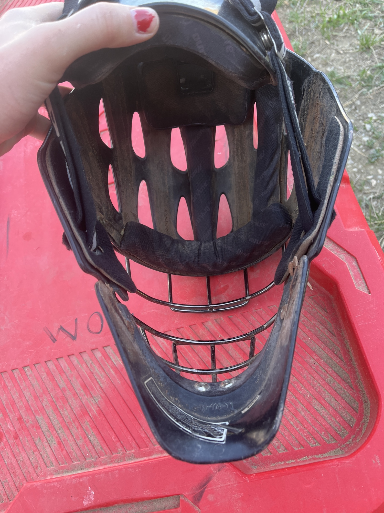 Mizuno catchers helmet SidelineSwap