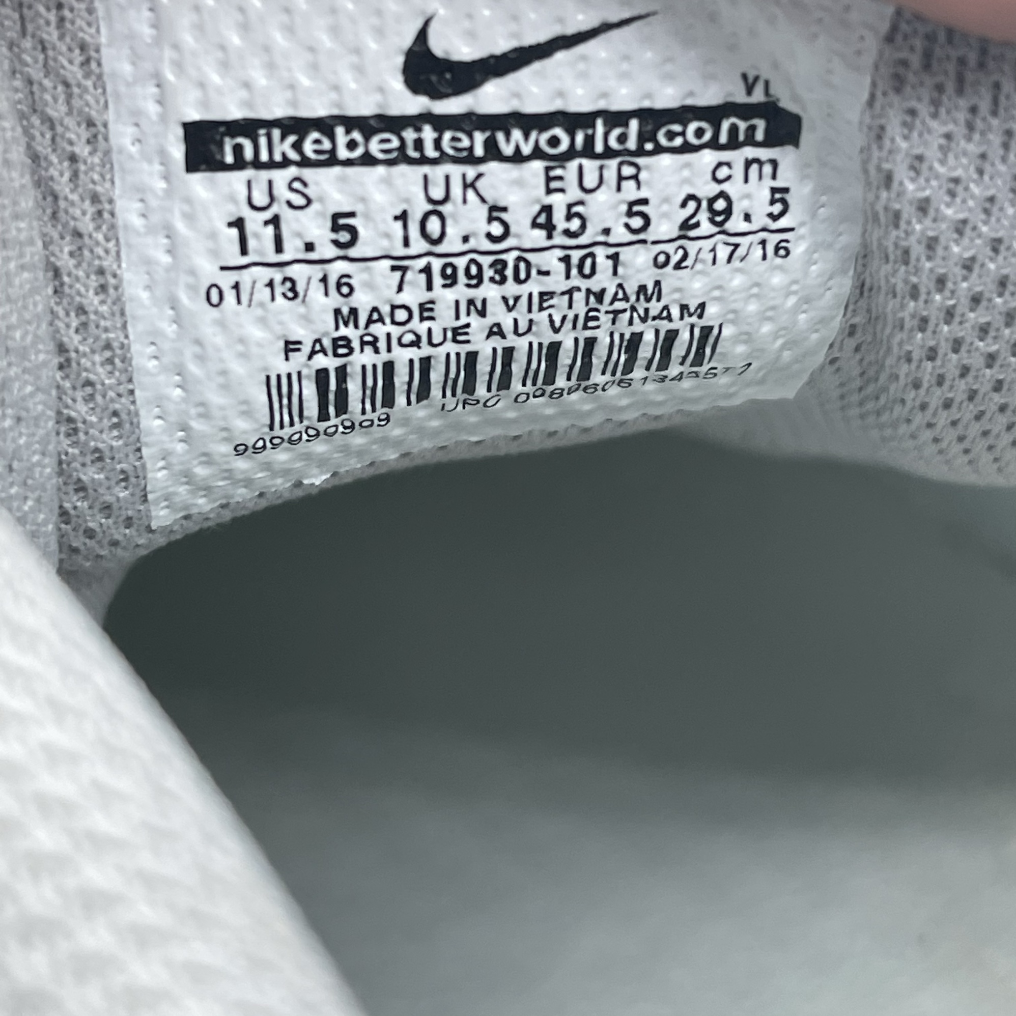 nike alpha pro td all white