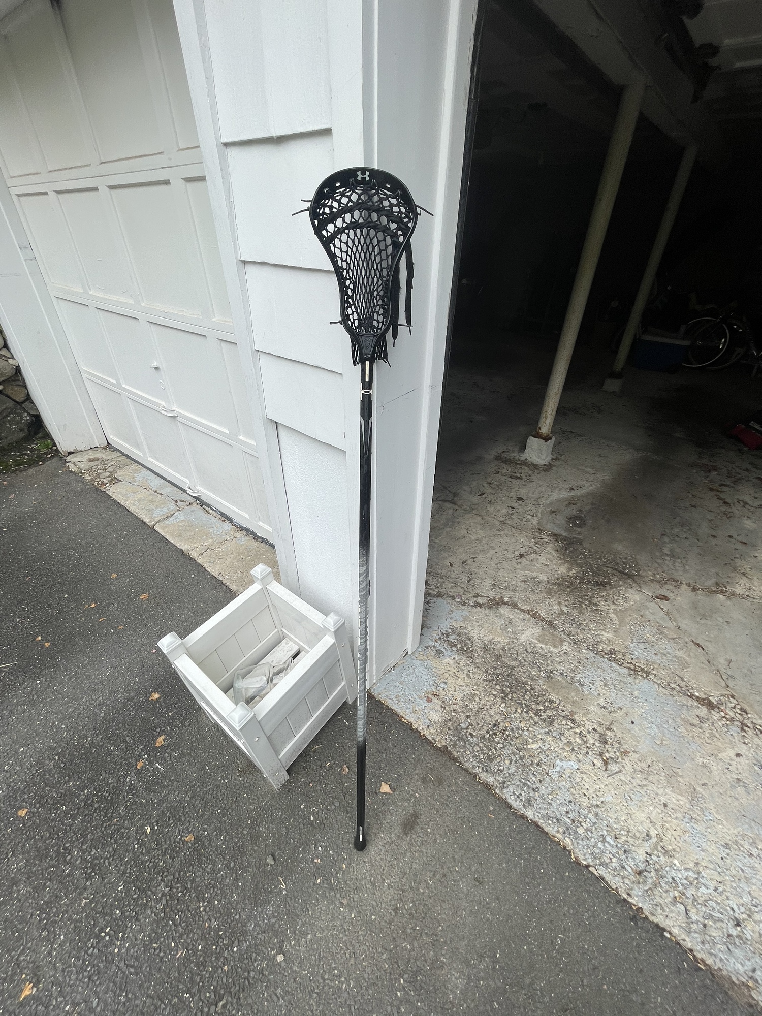 Defensive Long Pole Lacrosse Stick Barely Used Under Armor SidelineSwap