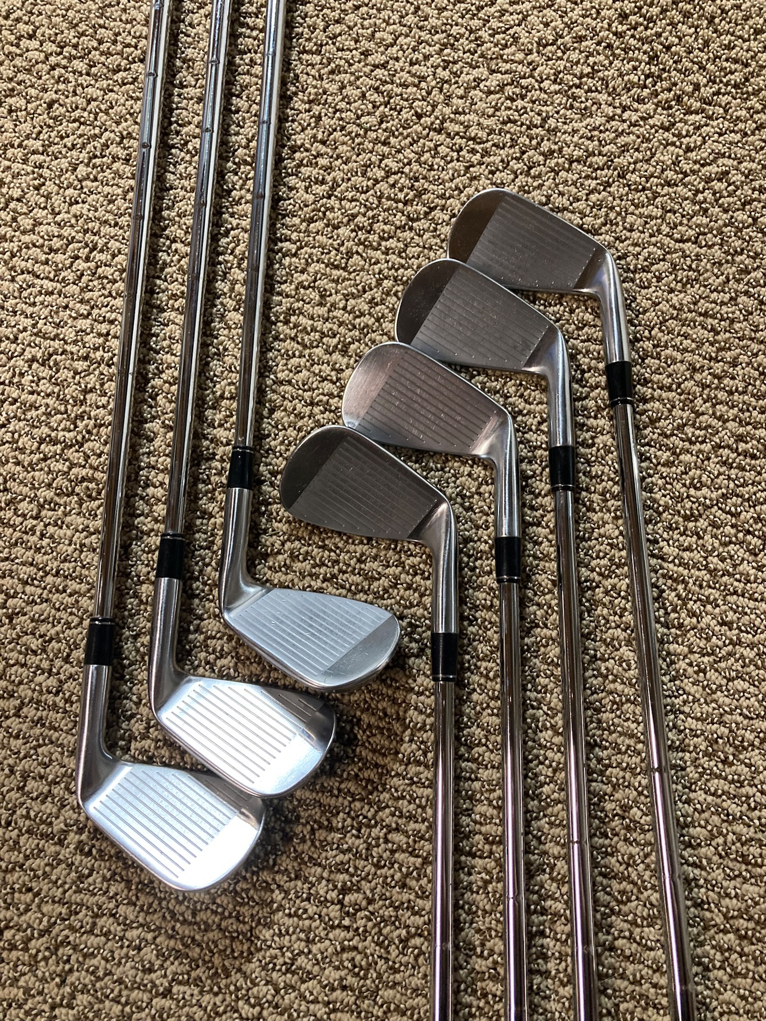 Men's Left Hand Extra Stiff Flex Steel Shaft XTD Iron Set SidelineSwap