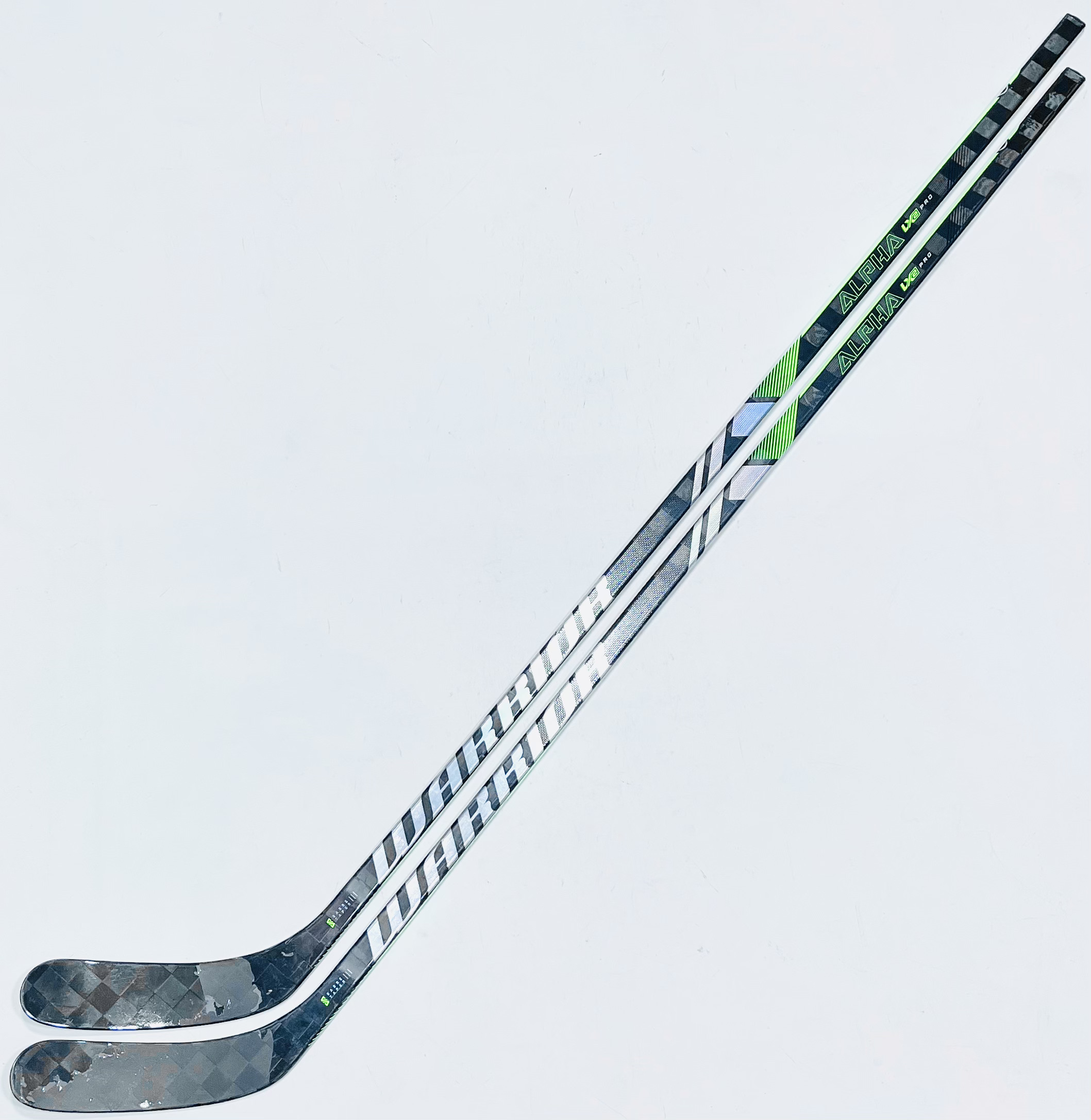 Like New 2 Pack Warrior Alpha LX2 Pro Hockey SticksRHMackinnon Pro