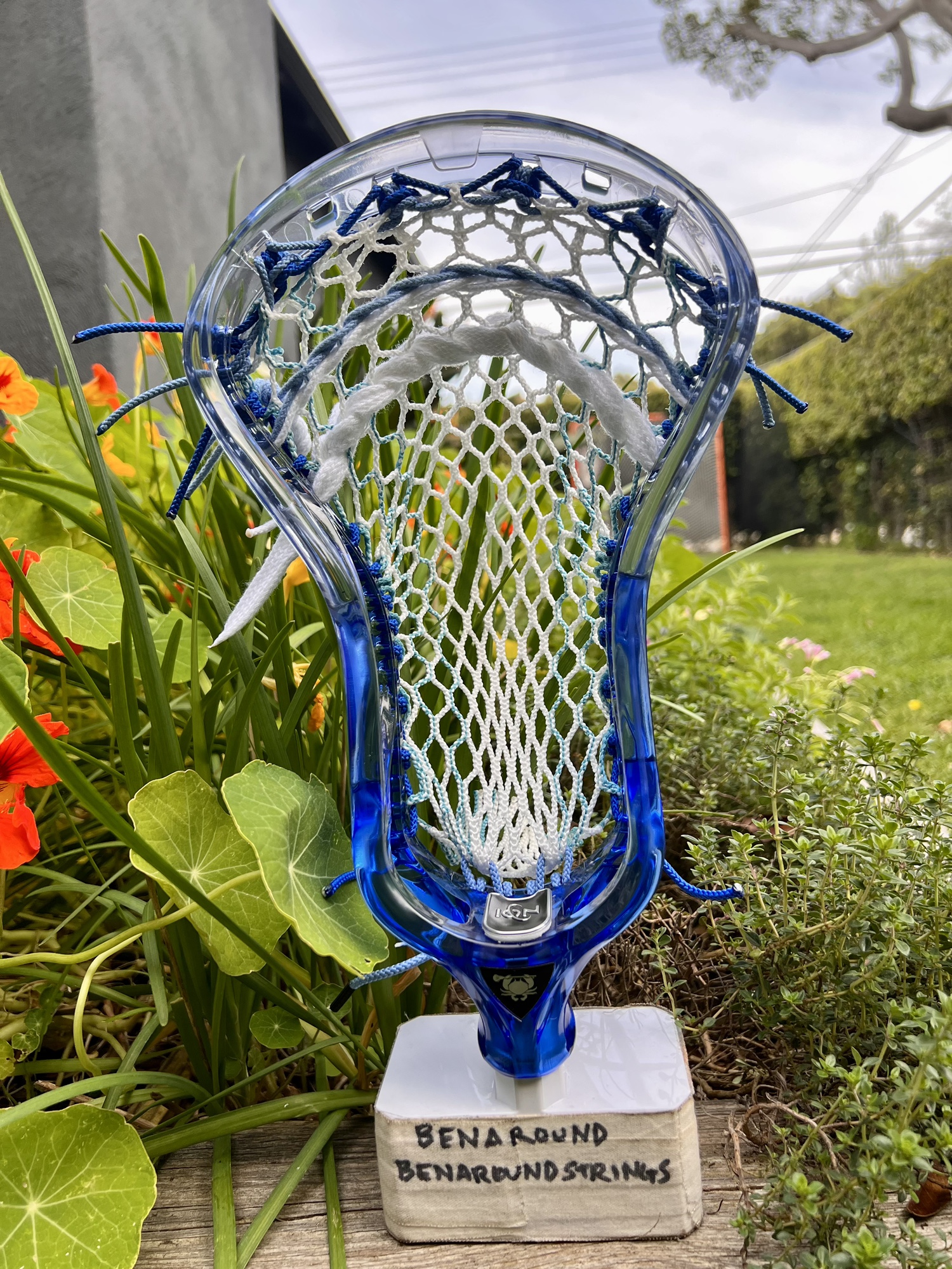 ECD Ion Dyed Blue fade Pro Strung W/ Hero 3 SidelineSwap