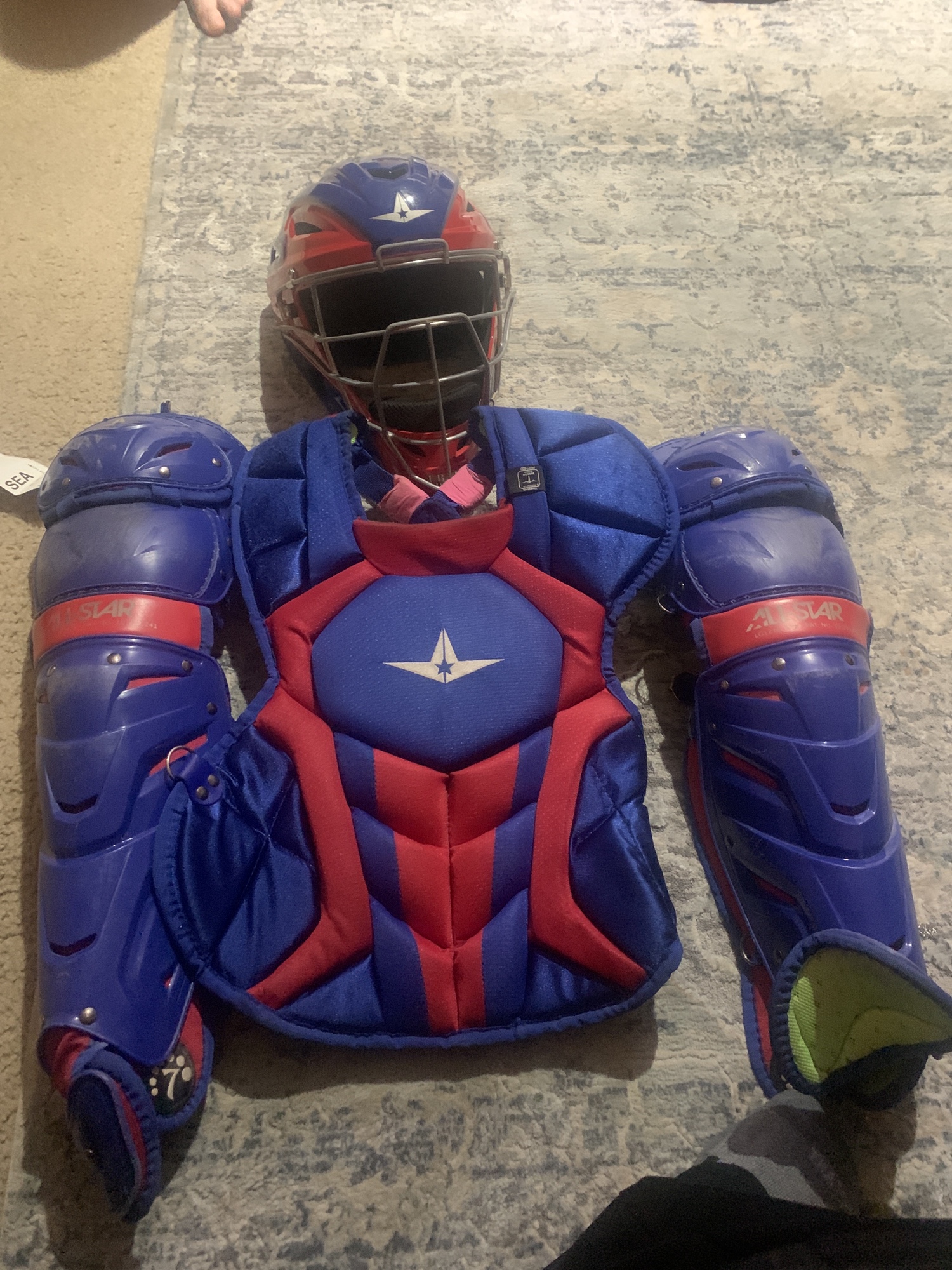 All star intermediate catchers equipment SidelineSwap