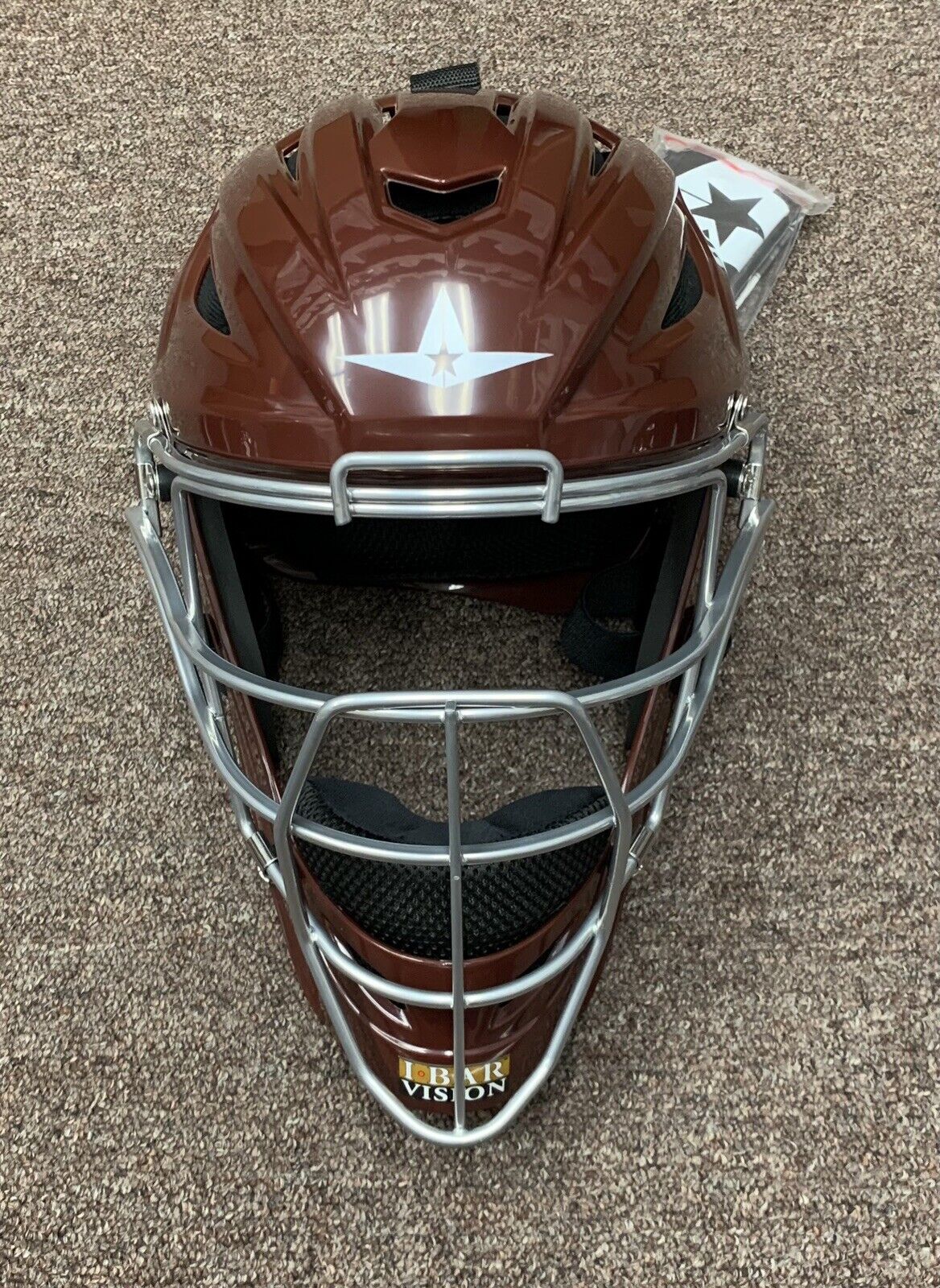 All Star System 7 Adult 16+ Catchers Gear Set NOCSAE CKCCPRO1 Maroon
