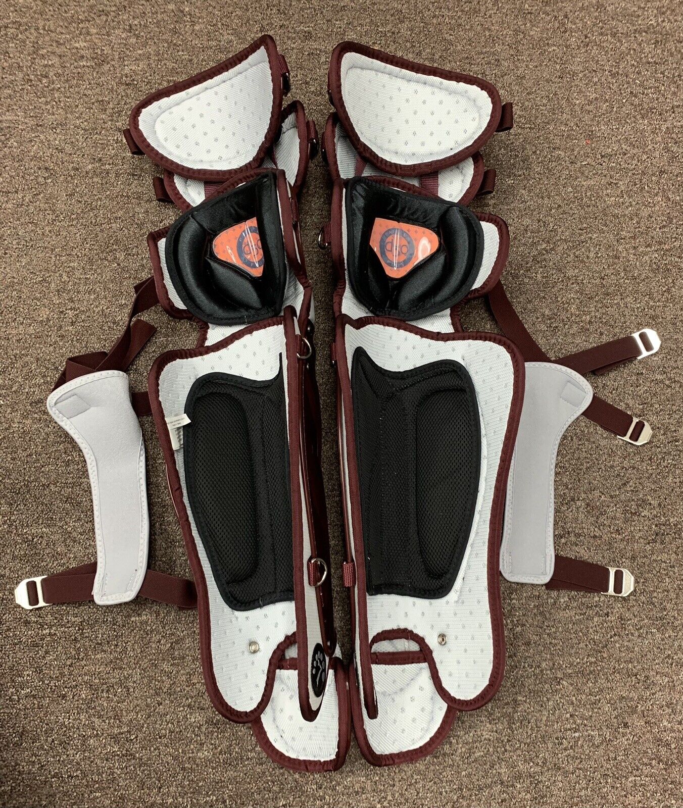 All Star System 7 Adult 16+ Catchers Gear Set NOCSAE CKCCPRO1 Maroon
