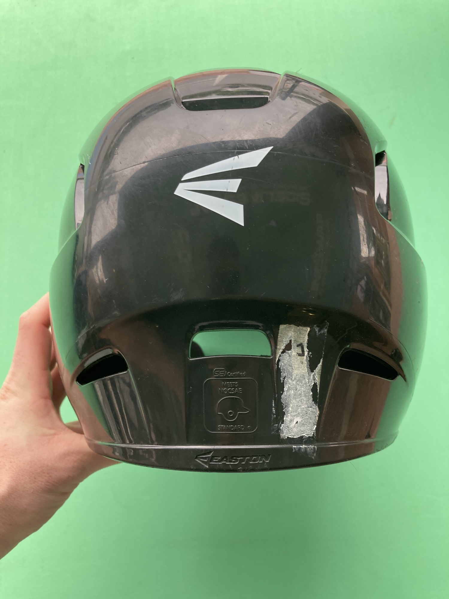 Used 6 3/4 Easton Gametime Batting Helmet with C flap SidelineSwap