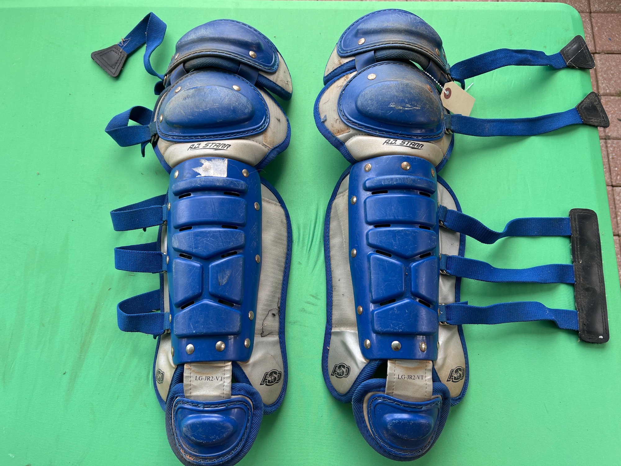 Used Ad Starr Catcher's Leg Guards SidelineSwap