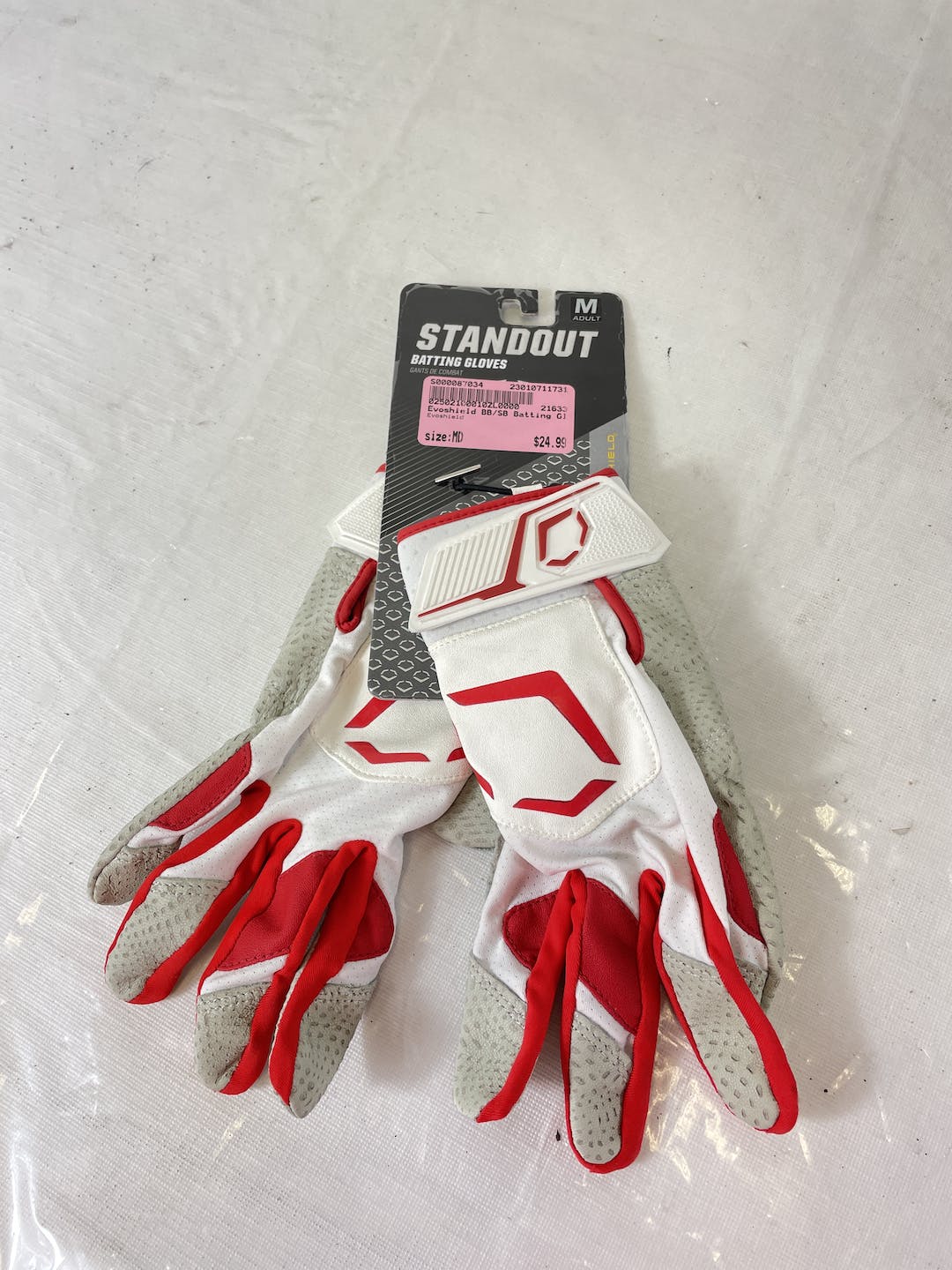 New Evoshield Standout Adult Md Batting Gloves SidelineSwap