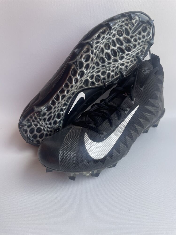 Nike Alpha Menace Pro Mid Top Football Cleats Black 871451 003 Mens Sz