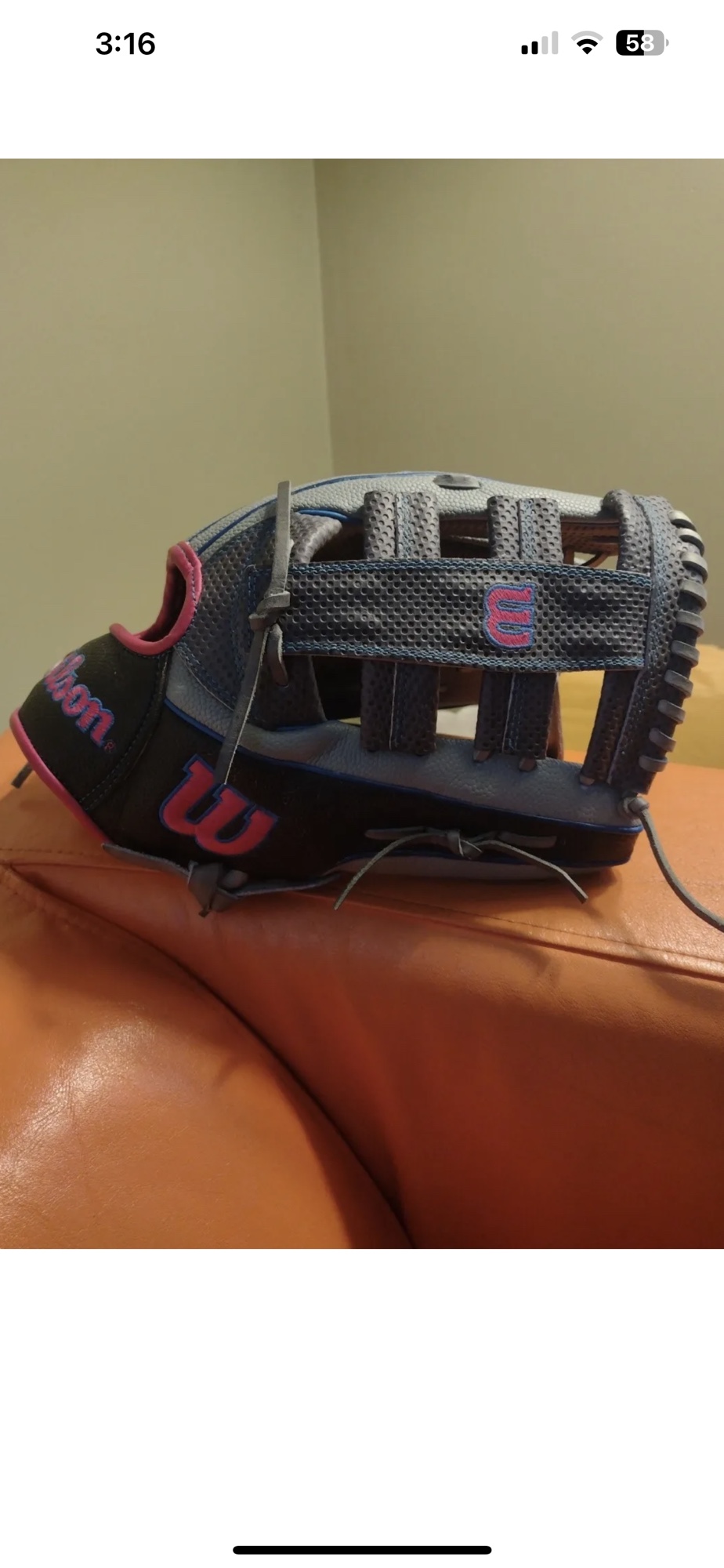Wilson a2000 13” softball glove SidelineSwap
