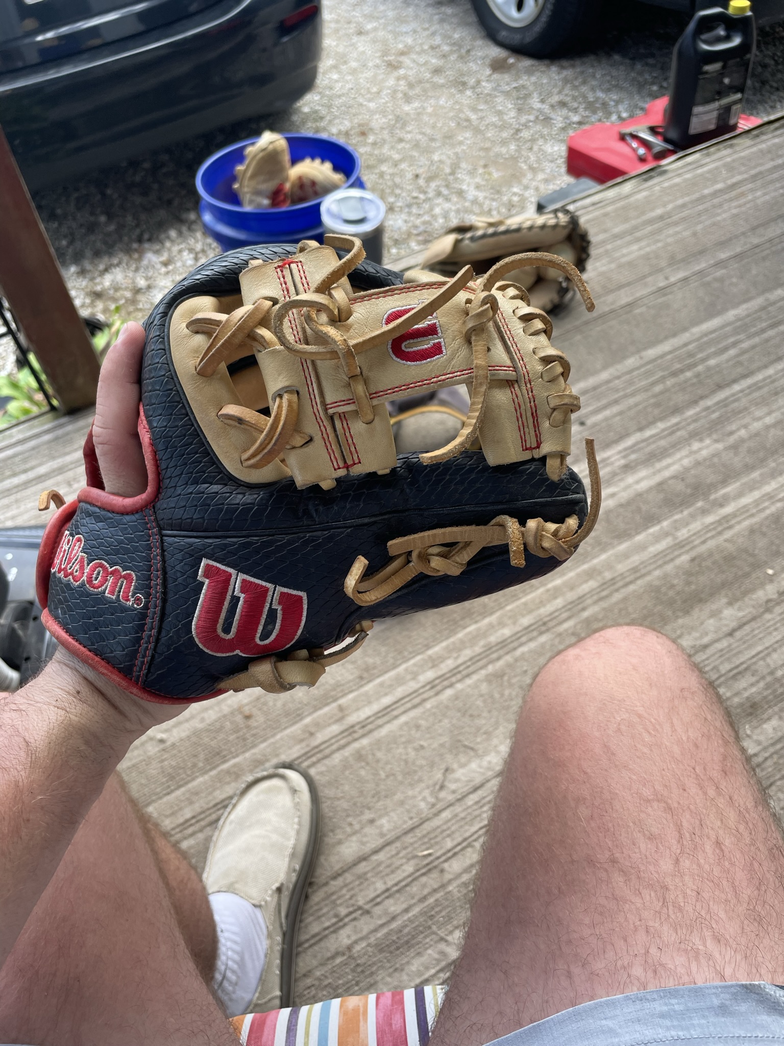 Used 2021 Right Hand Throw Wilson Infield A2000 Baseball Glove 11.25