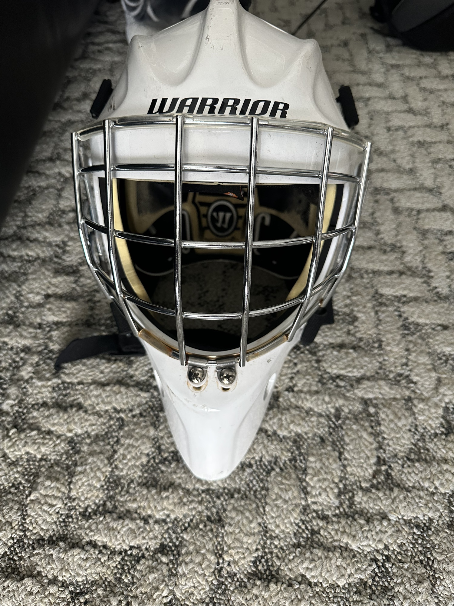 Warrior goalie helmet SidelineSwap