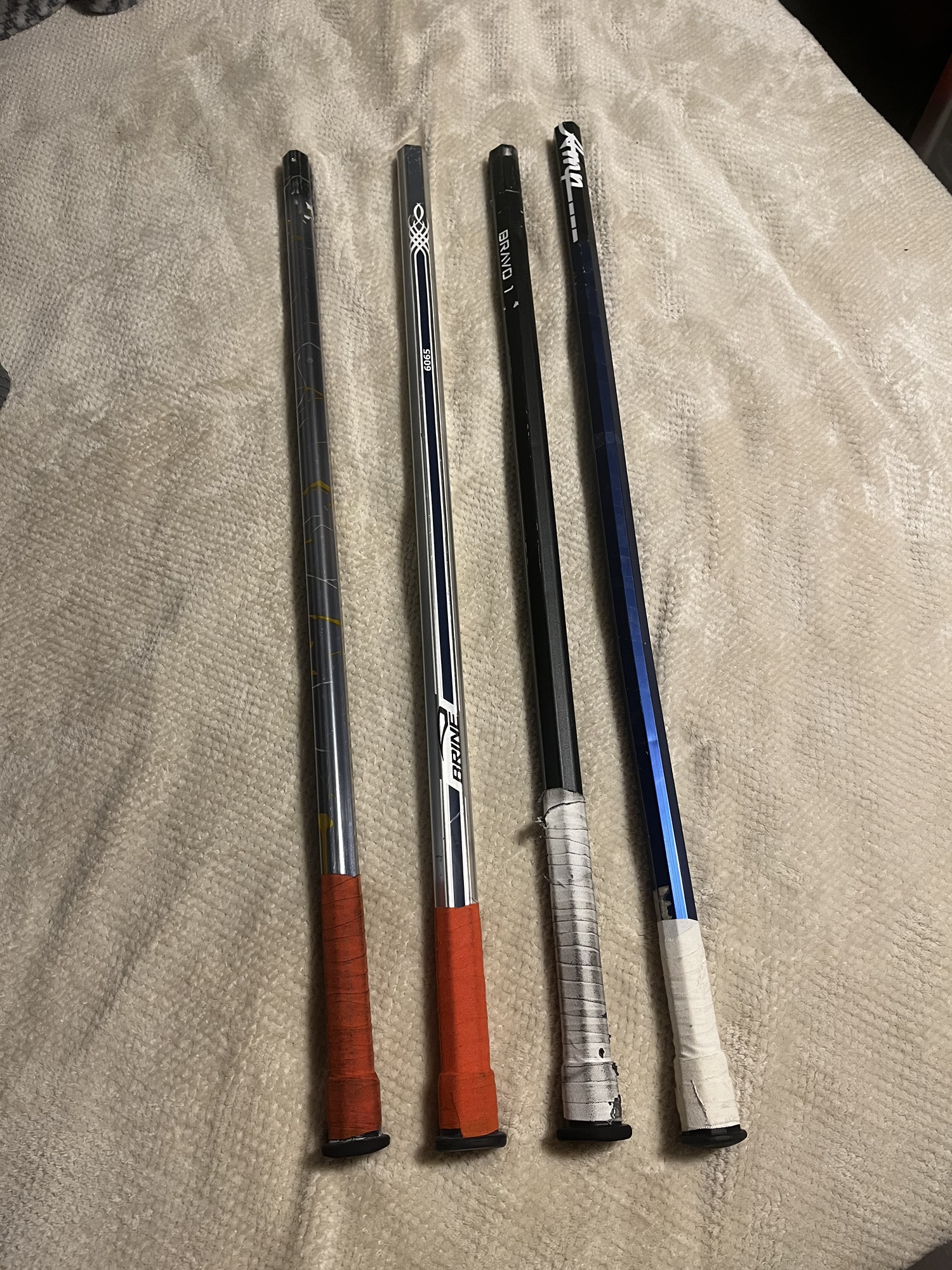 Goalie Shafts And One Attack Shaft SidelineSwap