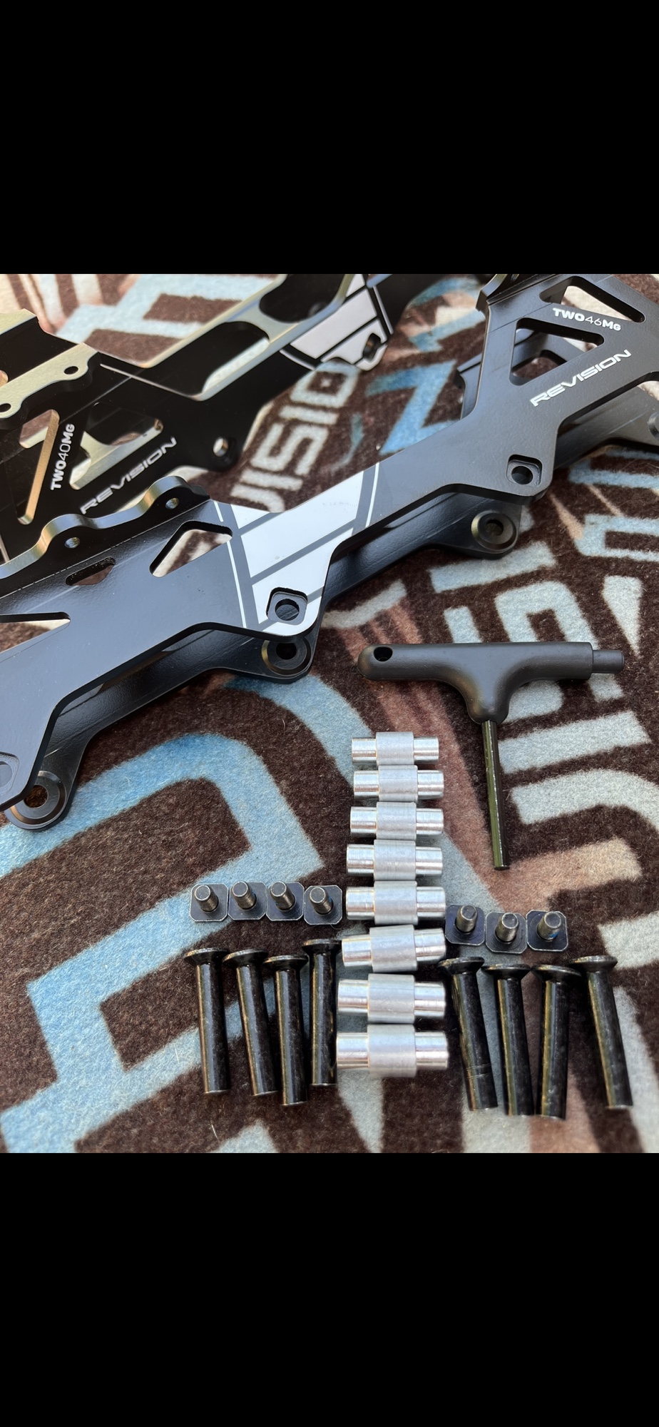 RV True 7680 Magnesium Inline Hockey Frames Chassis SidelineSwap