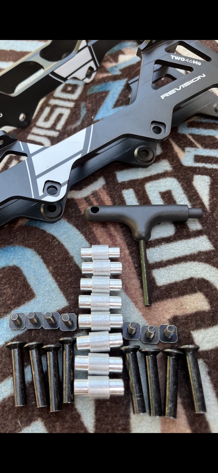 RV True 7680 Magnesium Inline Hockey Frames Chassis SidelineSwap