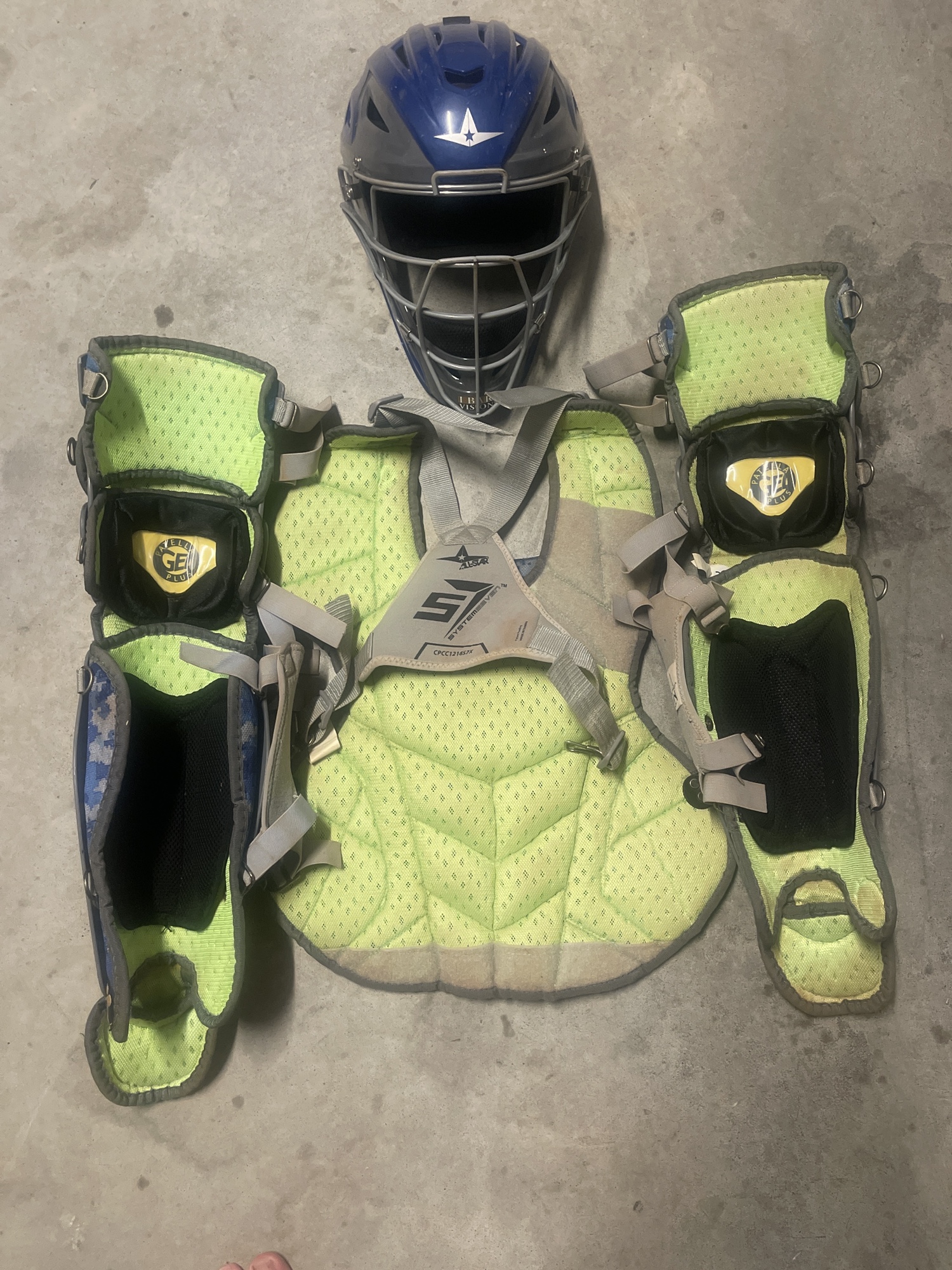 Used All Star Catcher's Set SidelineSwap