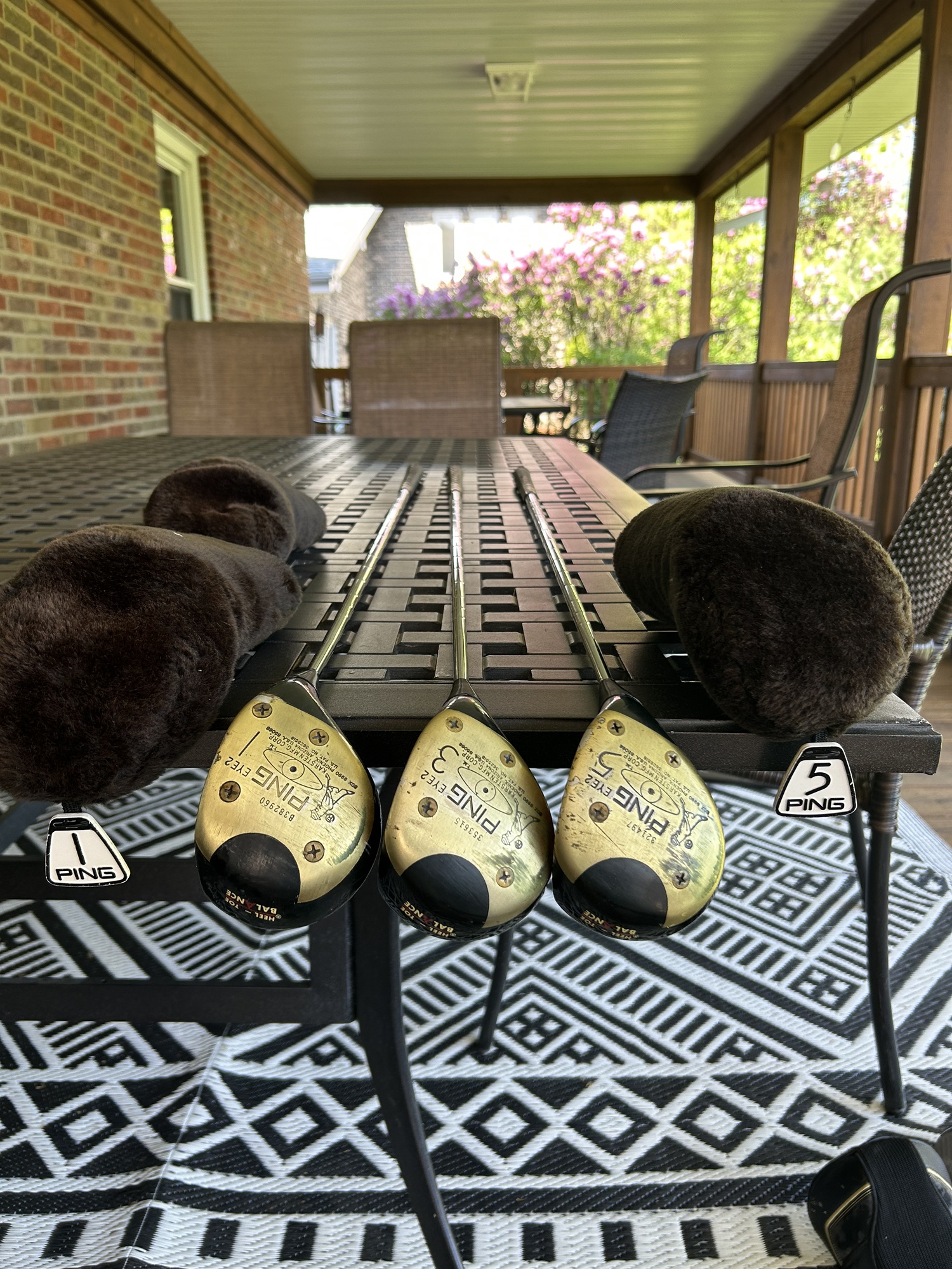 Used Ping Zing 2 + Eye 2 Golf Clubs + Bag (Full Set) SidelineSwap