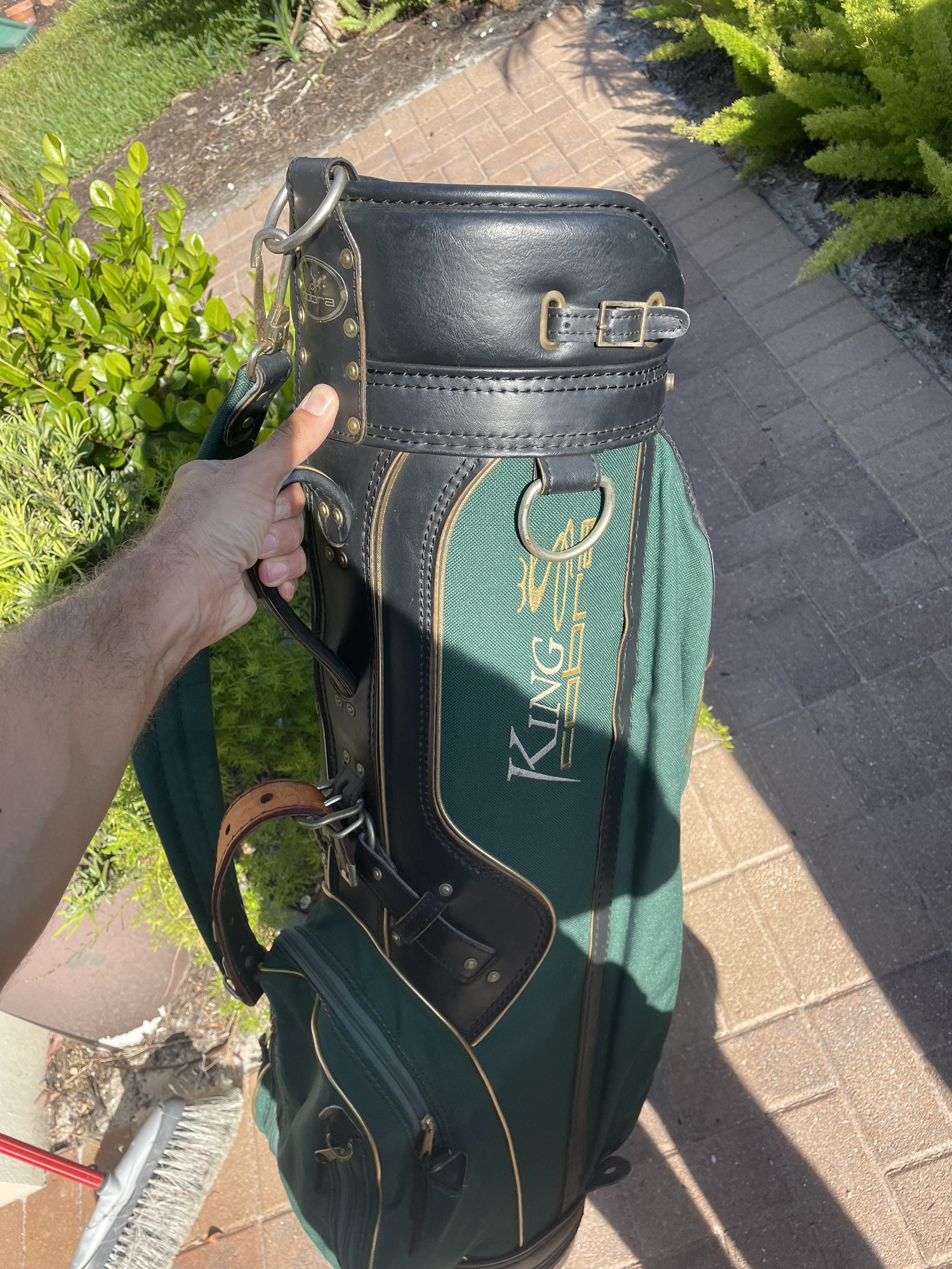 King Cobra Golf Cart Bag With club dividers and shoulder strap