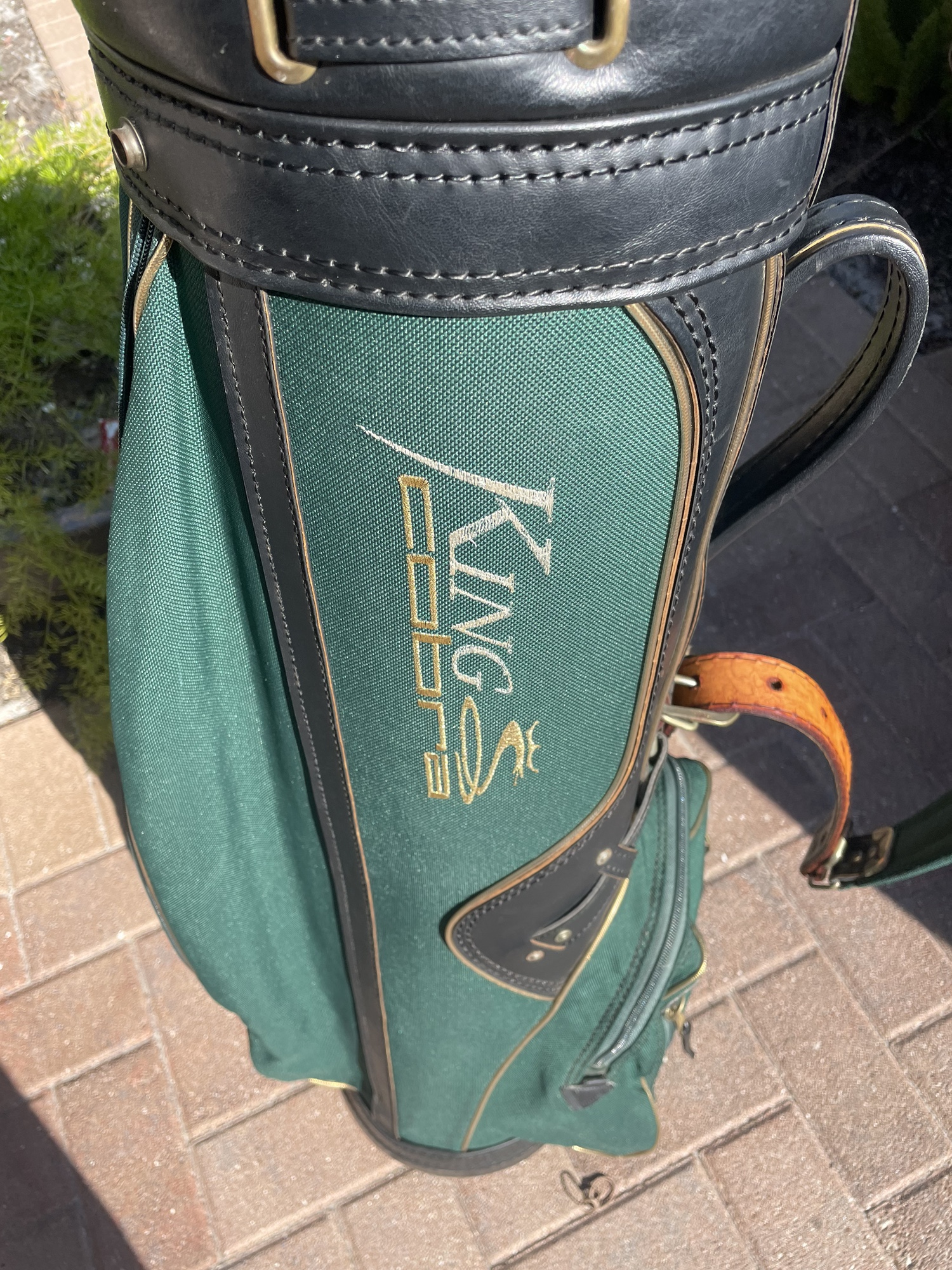 King Cobra Golf Cart Bag With club dividers and shoulder strap