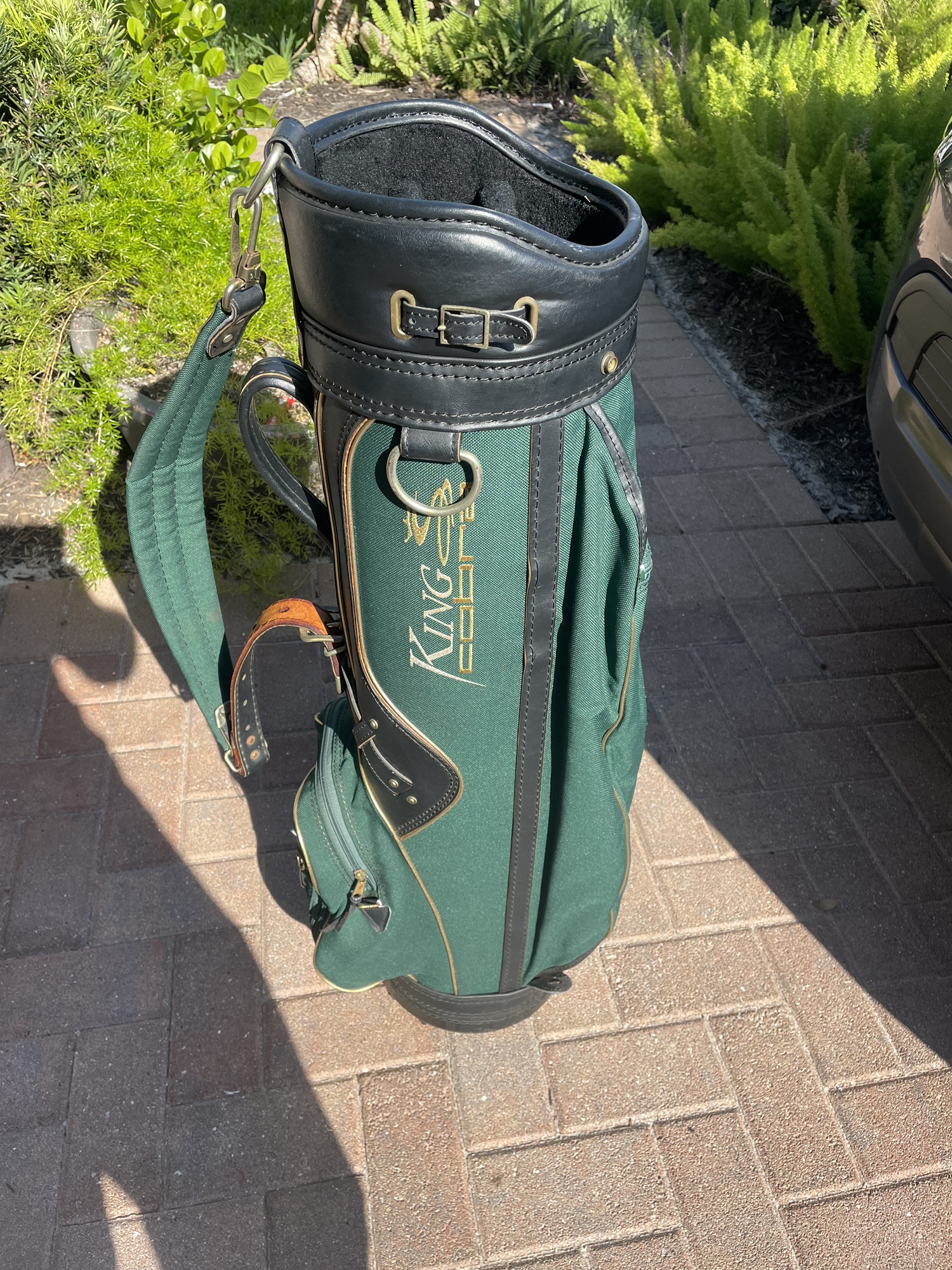 King Cobra Golf Cart Bag With club dividers and shoulder strap
