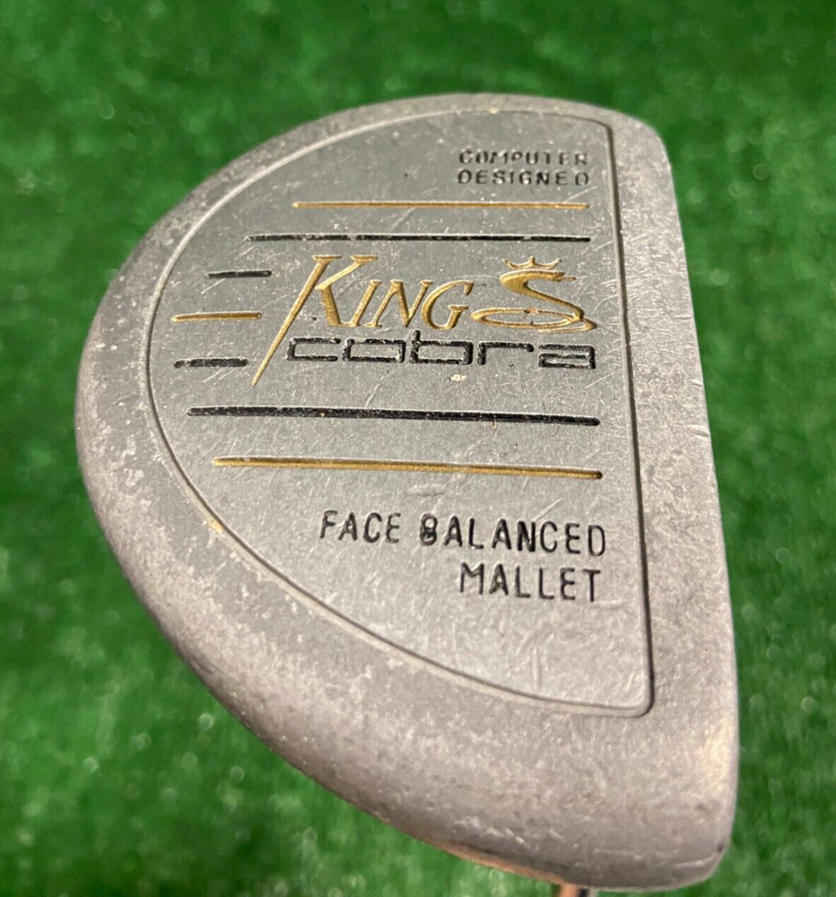 King Cobra Computer Designed Face Balanced Mallet Putter RH Steel 35