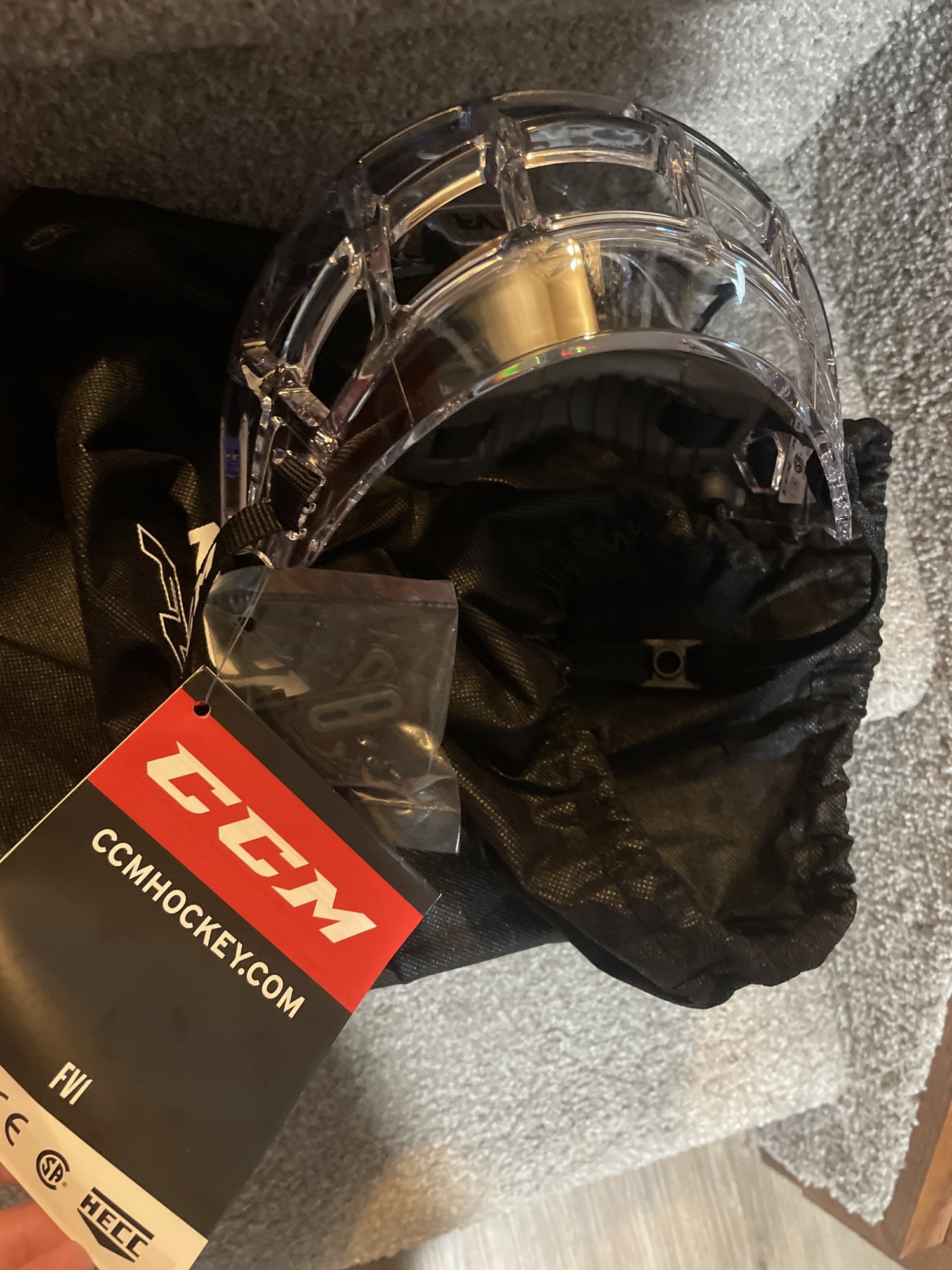 CCM full face visor (Bubble) SidelineSwap