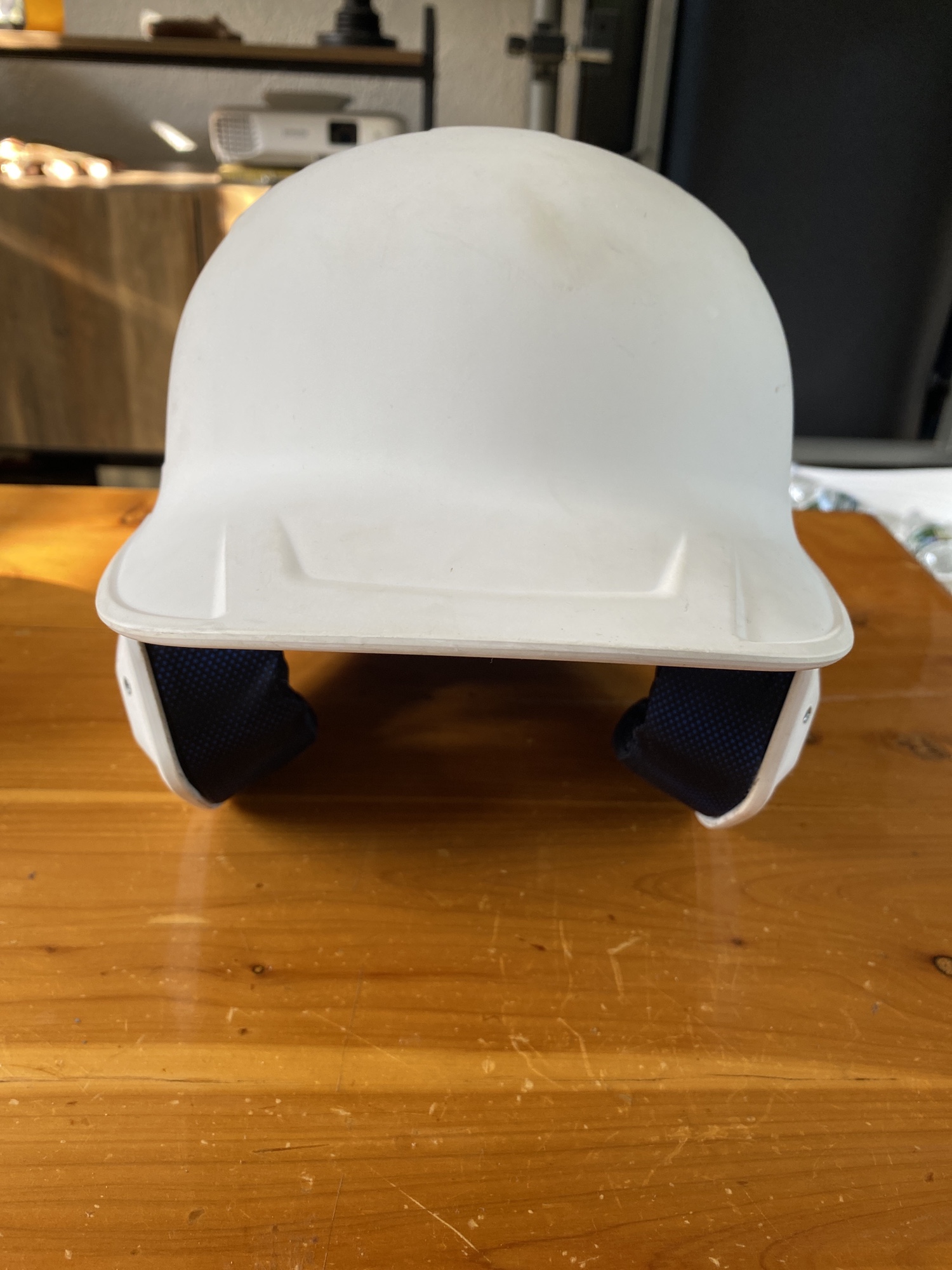 Rawlings Youth Matte White Batting Helmet SidelineSwap