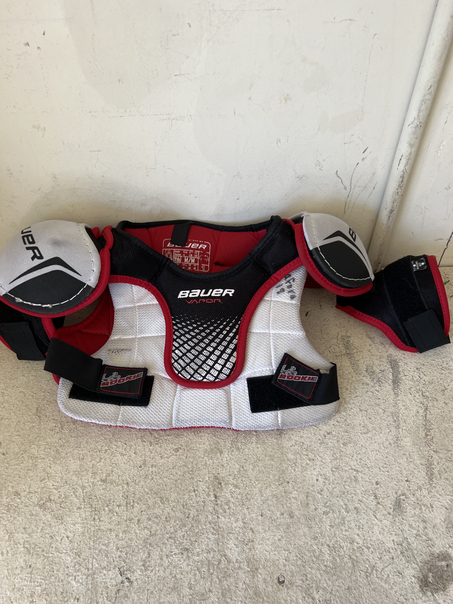 Youth Bauer Shoulder Pads SidelineSwap