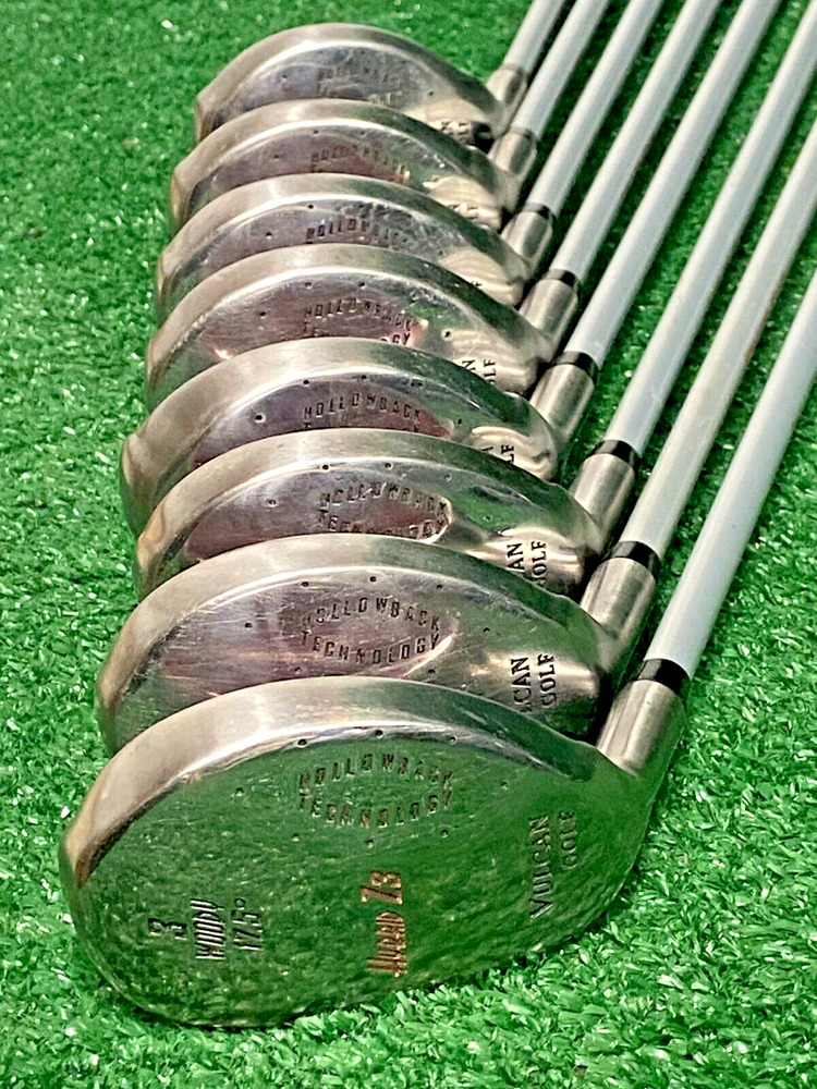 Vulcan Golf Hybrid Z3 Woody Set 3PW Hollowback LH Senior Graphite NEW