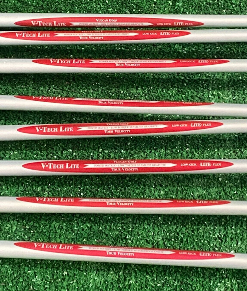 Vulcan Golf Hybrid Z3 Woody Set 3PW Hollowback LH Senior Graphite NEW