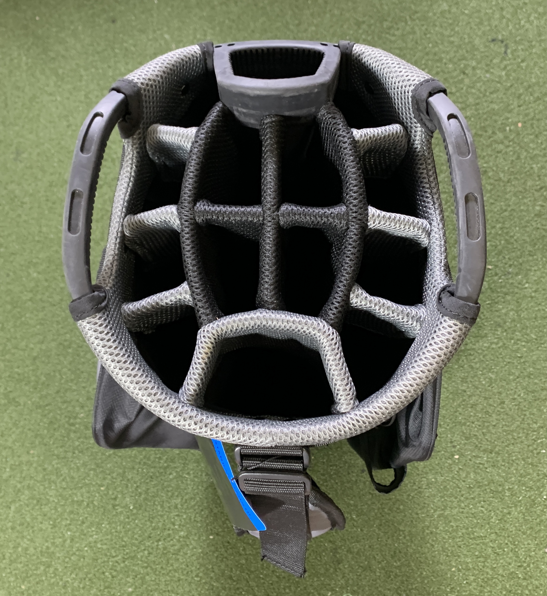 Callaway Reva Cart Bag Black Gray 14Way Divide Single Strap Golf Bag SidelineSwap